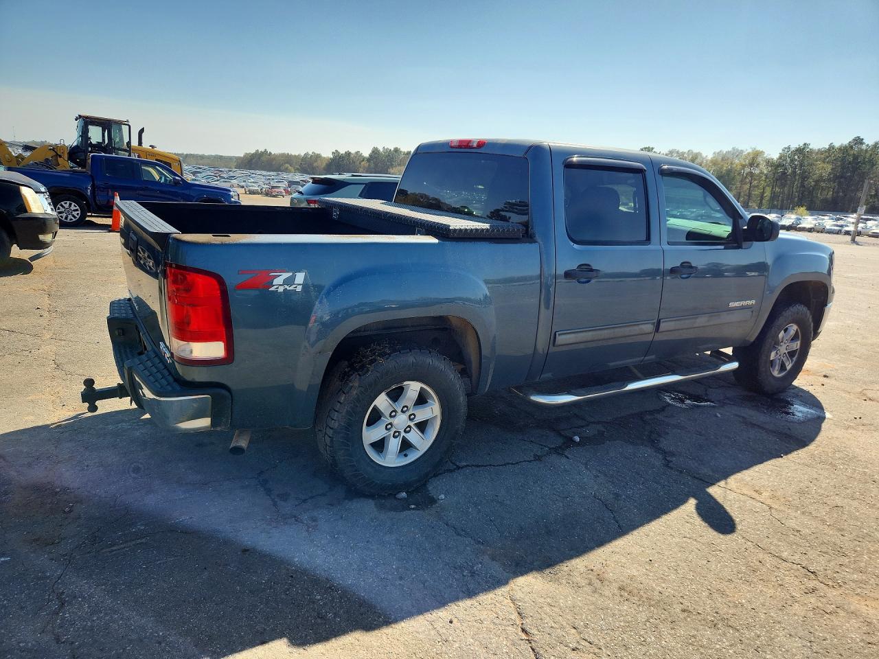 2012 Gmc Sierra K1500 Sle Синий vin: 3GTP2VE79CG188562