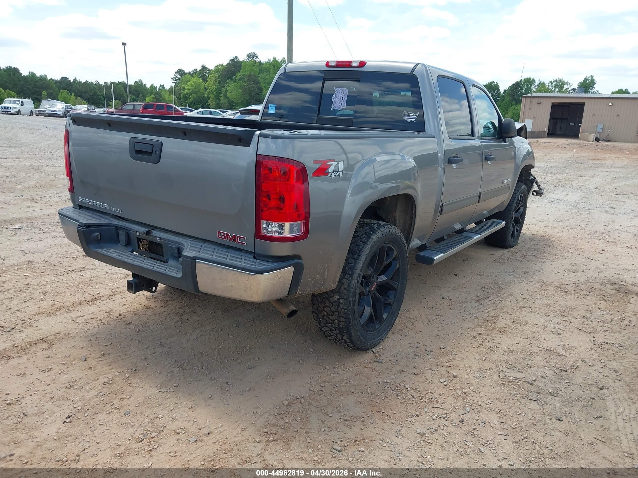 2012 Gmc Sierra 1500 Sle Gray vin: 3GTP2VE79CG224394