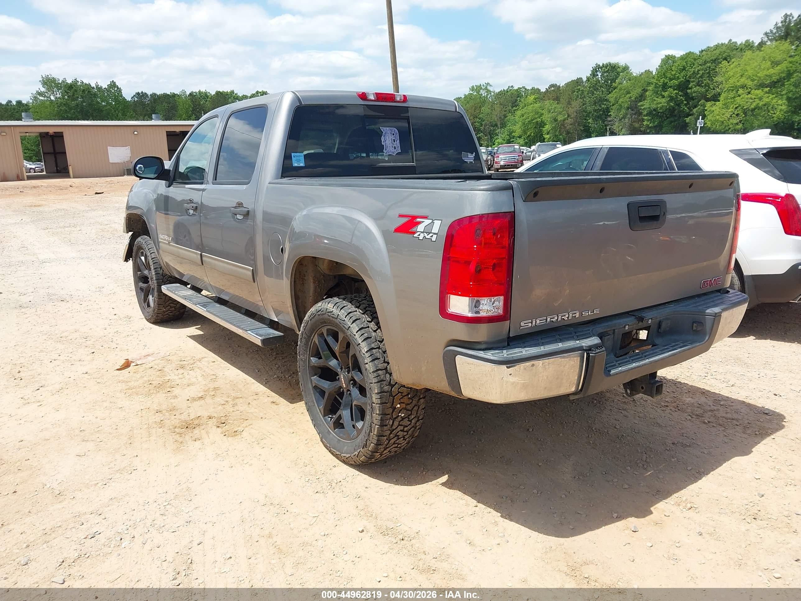 2012 Gmc Sierra 1500 Sle Gray vin: 3GTP2VE79CG224394