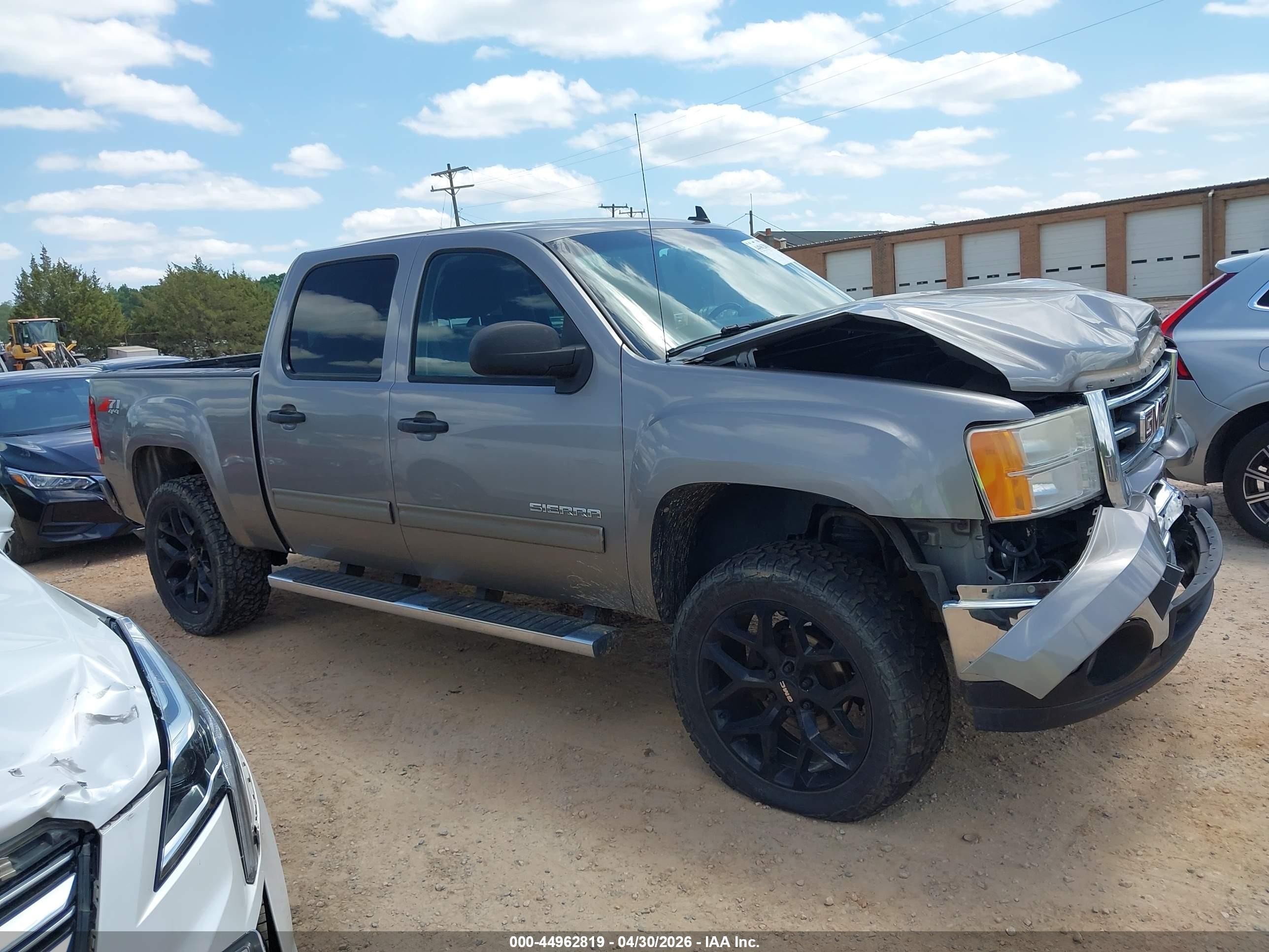 2012 Gmc Sierra 1500 Sle Gray vin: 3GTP2VE79CG224394