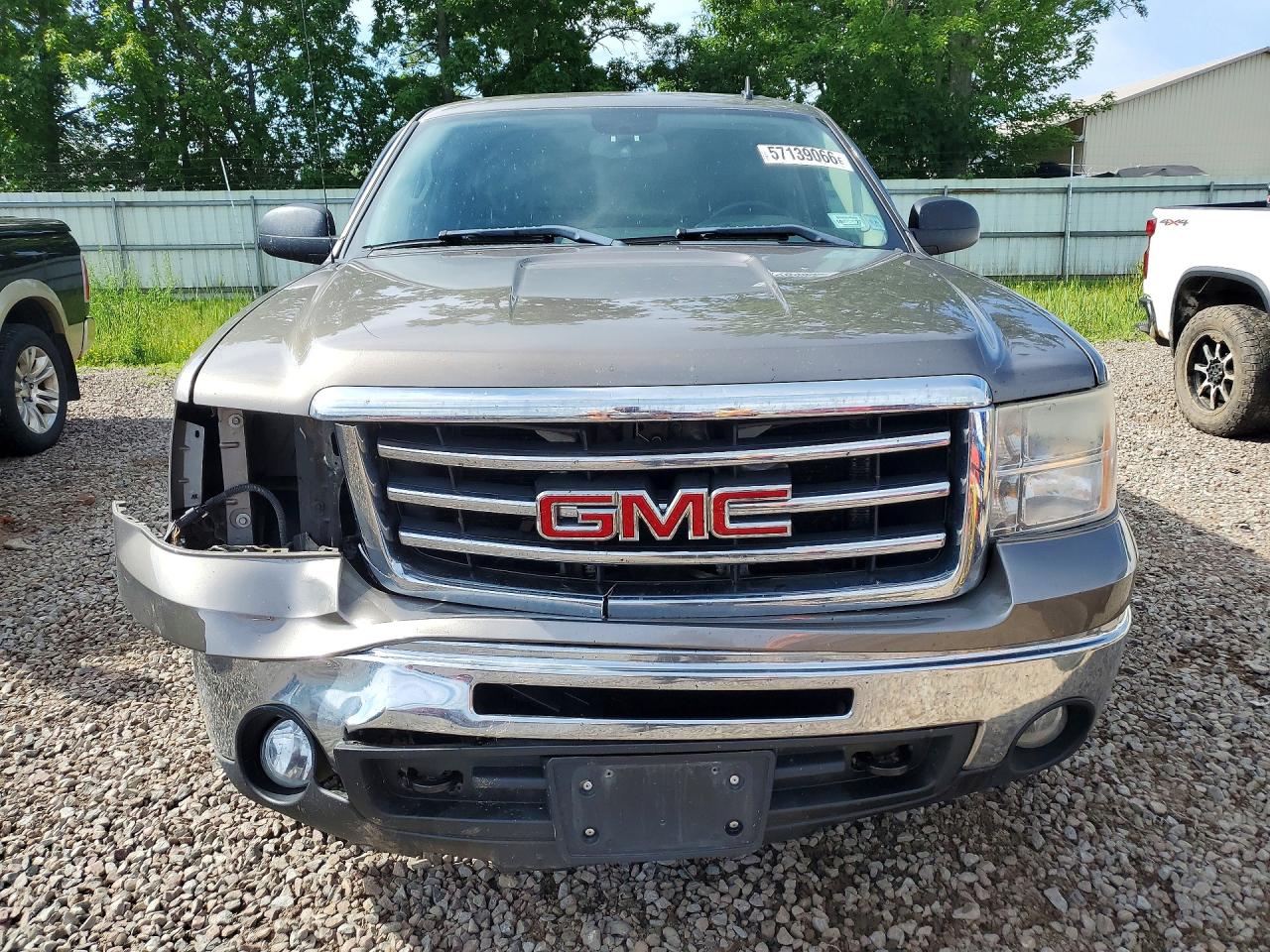 2012 Gmc Sierra K1500 Sle Brown vin: 3GTP2VE79CG259534