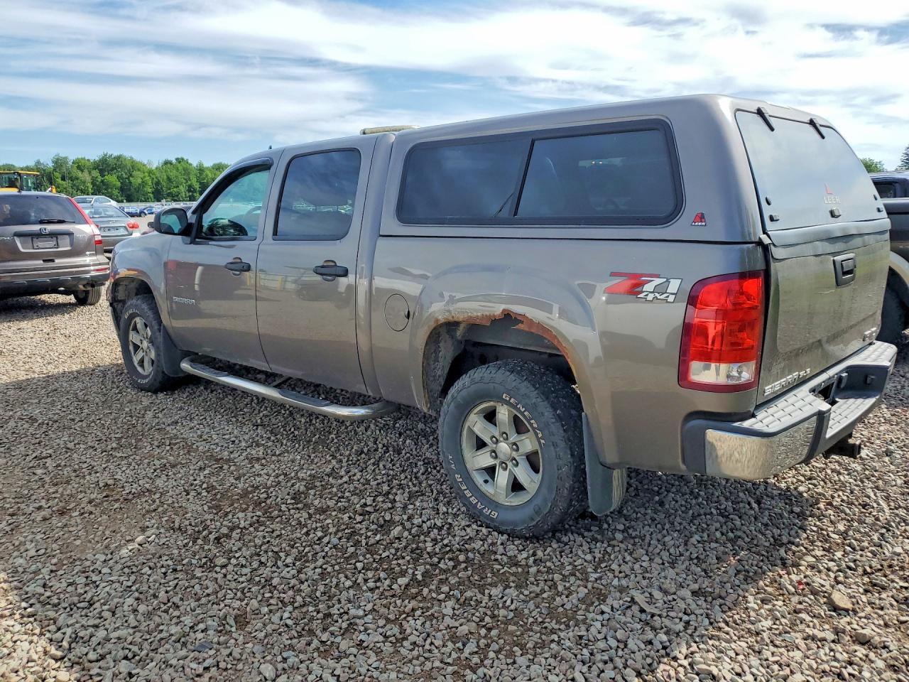 2012 Gmc Sierra K1500 Sle Brown vin: 3GTP2VE79CG259534