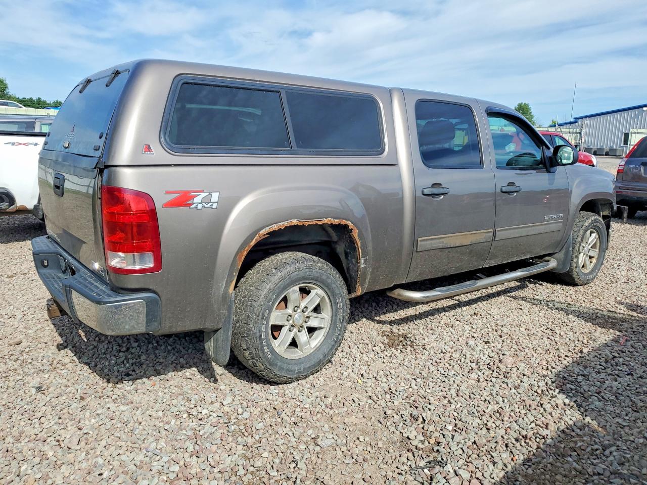 2012 Gmc Sierra K1500 Sle Brown vin: 3GTP2VE79CG259534