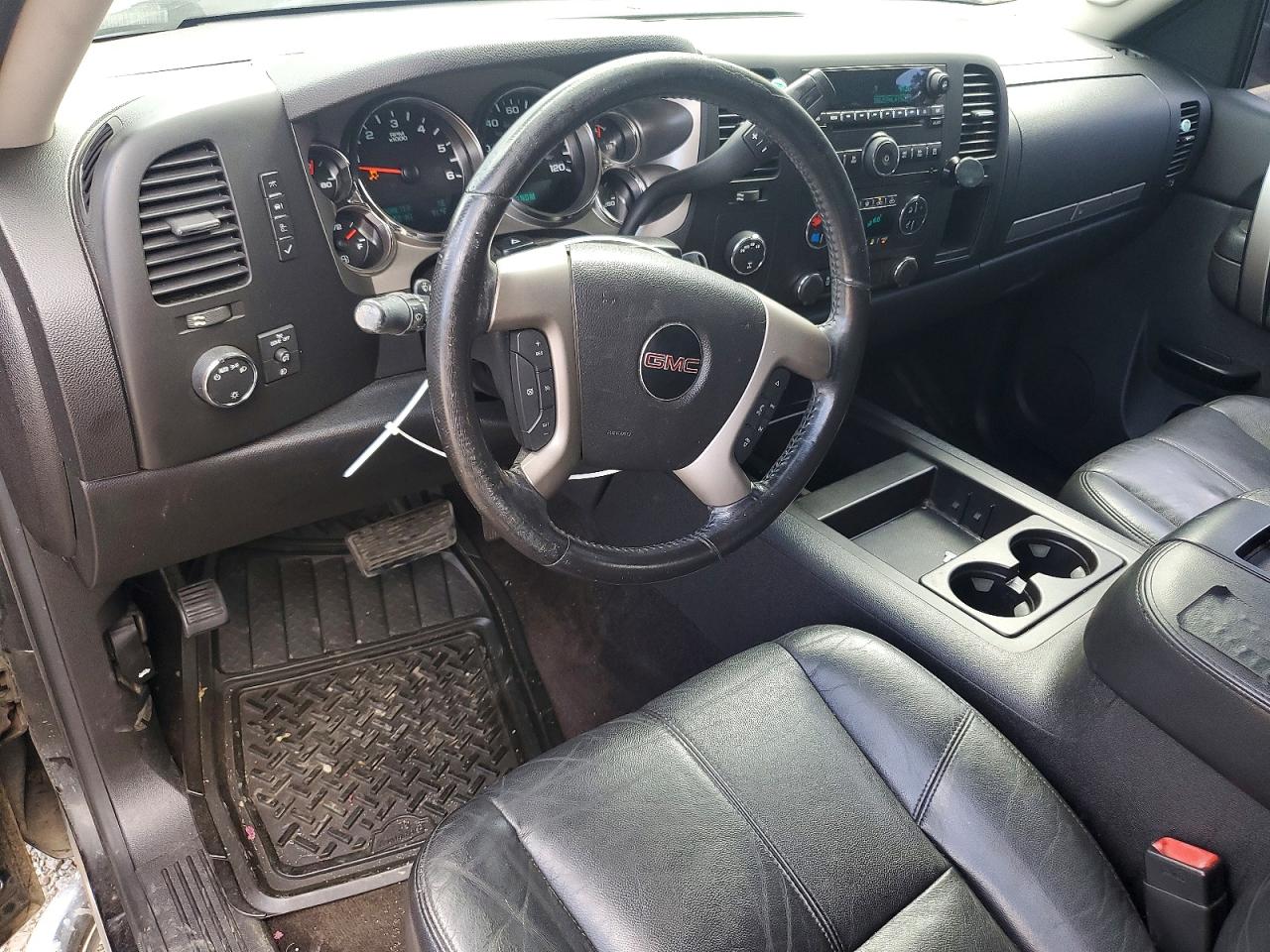2012 Gmc Sierra K1500 Sle Black vin: 3GTP2VE79CG280819