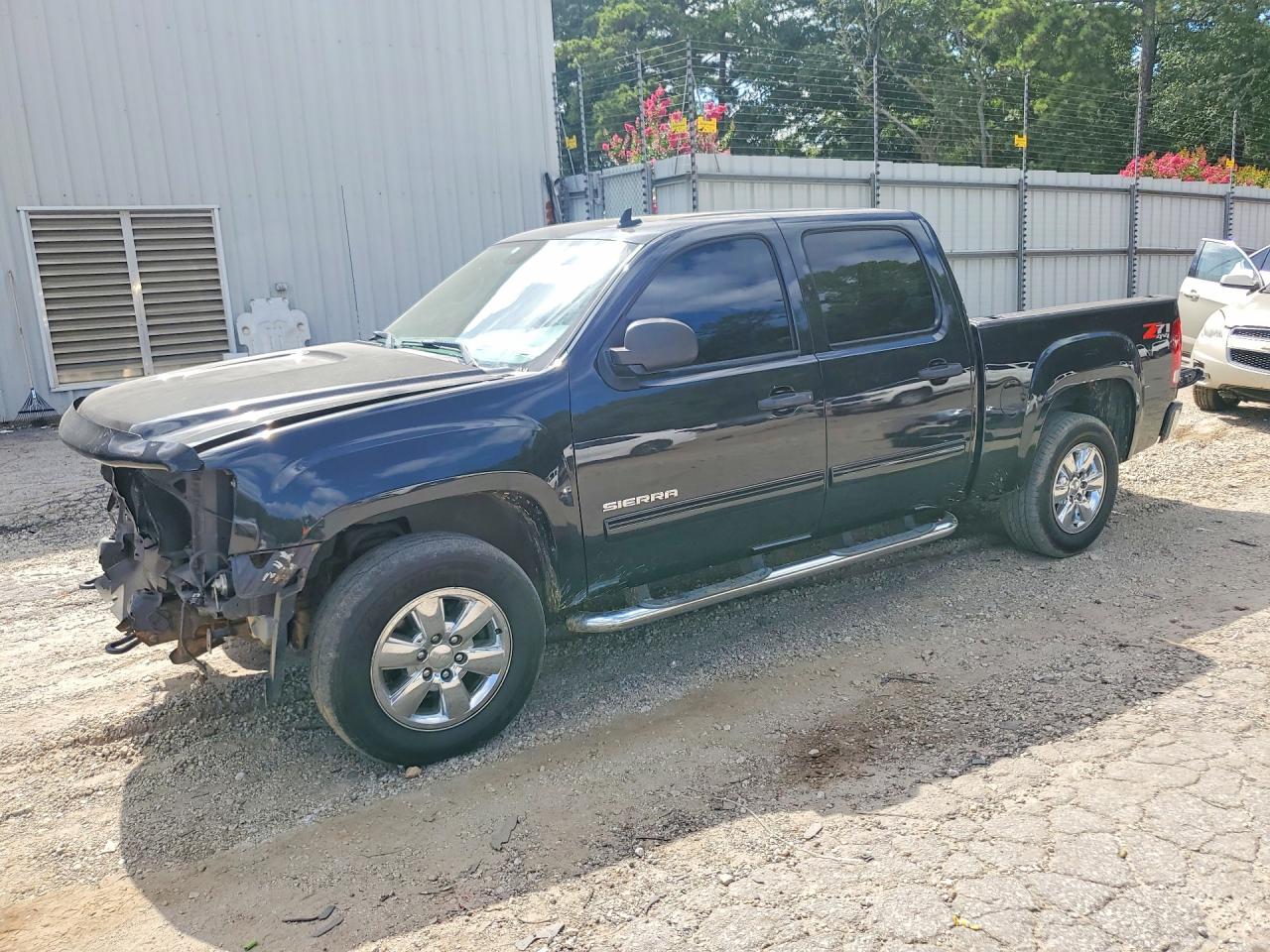 2012 Gmc Sierra K1500 Sle Black vin: 3GTP2VE79CG280819