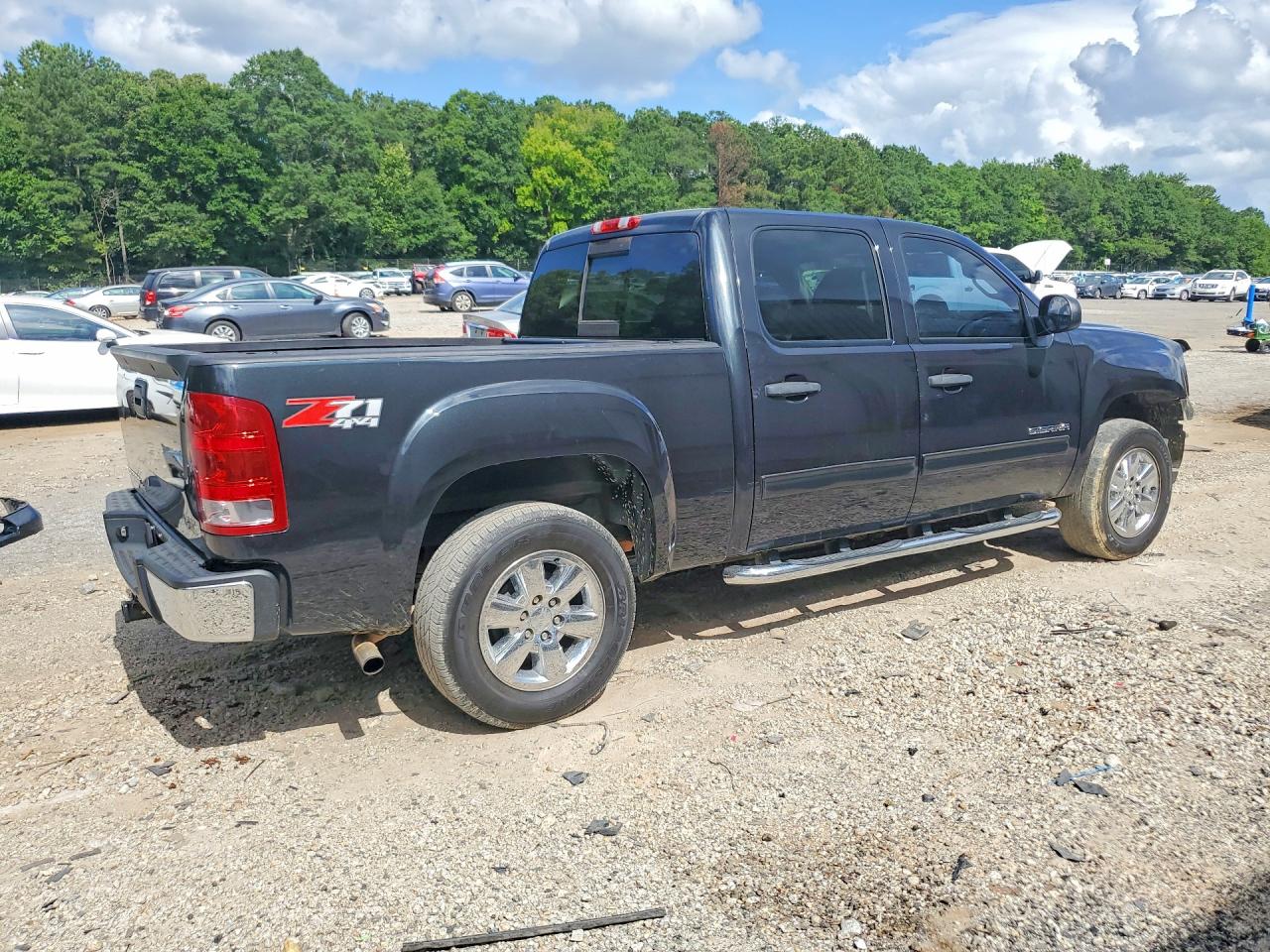 2012 Gmc Sierra K1500 Sle Black vin: 3GTP2VE79CG280819