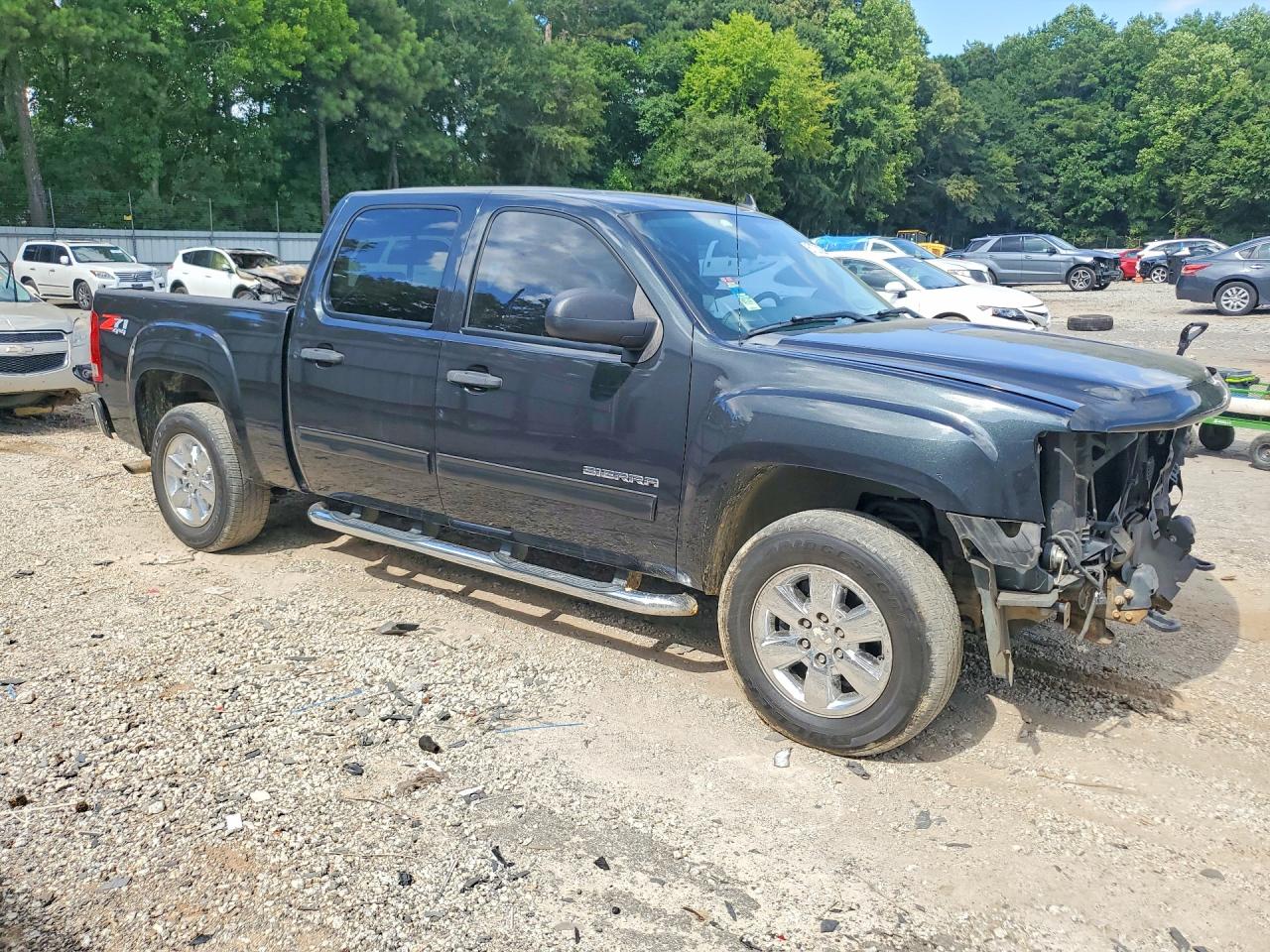 2012 Gmc Sierra K1500 Sle Black vin: 3GTP2VE79CG280819