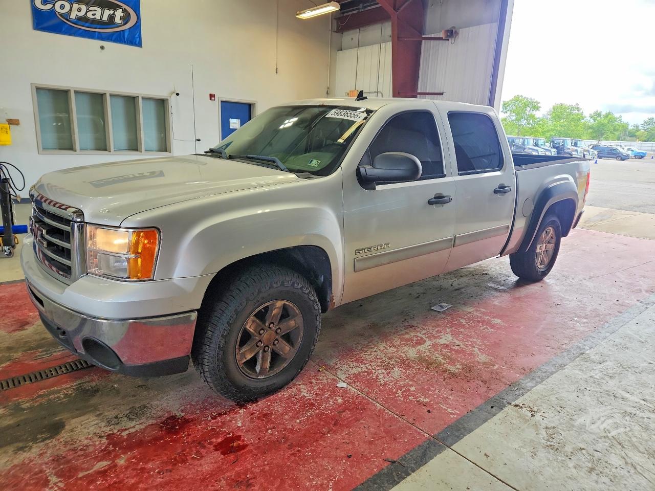2012 Gmc Sierra K1500 Sle Серебряный vin: 3GTP2VE79CG287849