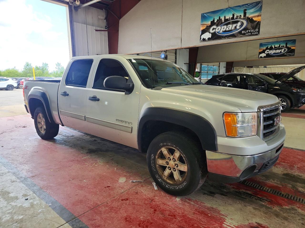 2012 Gmc Sierra K1500 Sle Серебряный vin: 3GTP2VE79CG287849