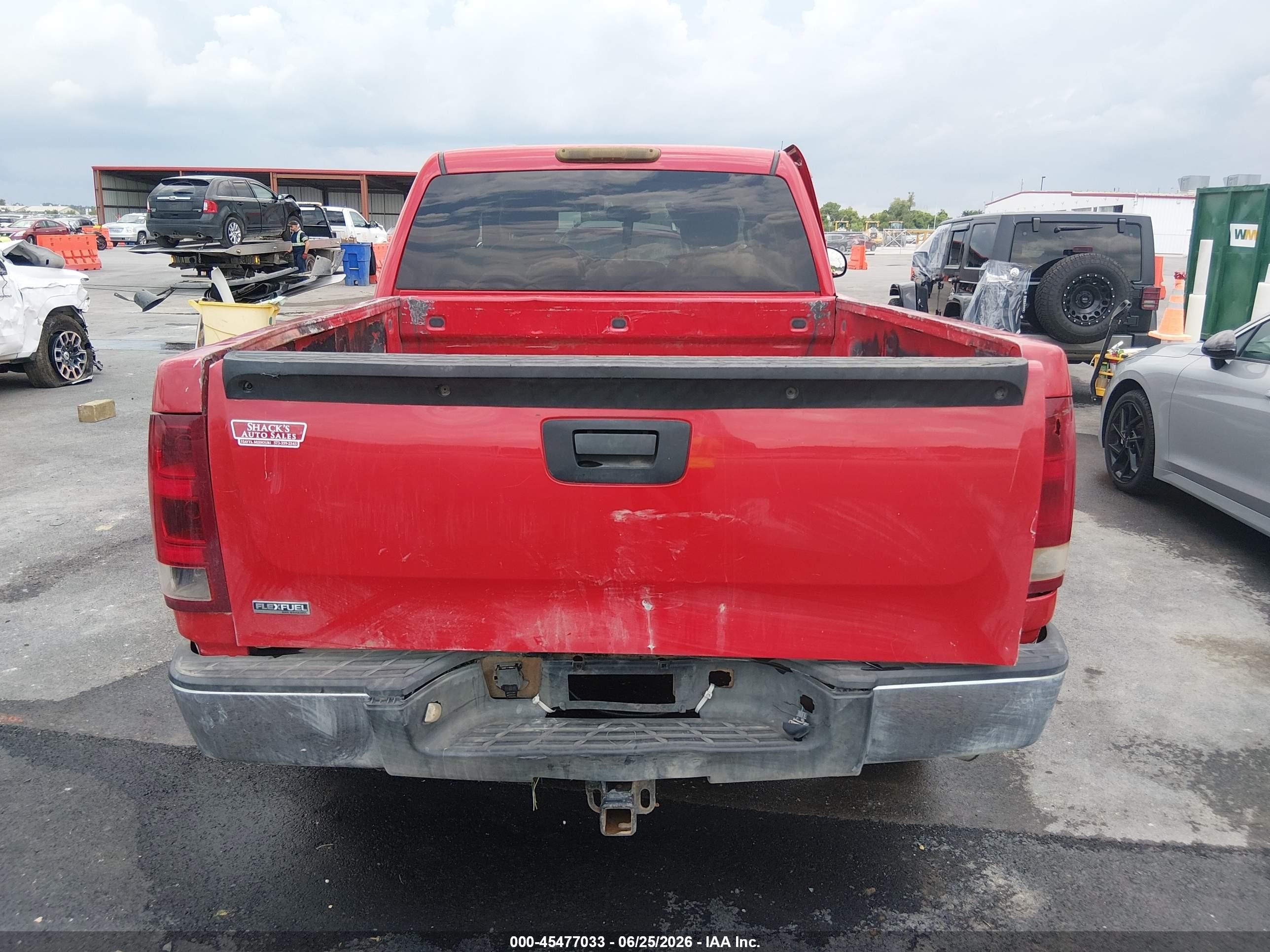 2013 Gmc Sierra 1500 Sle Red vin: 3GTP2VE79DG198137