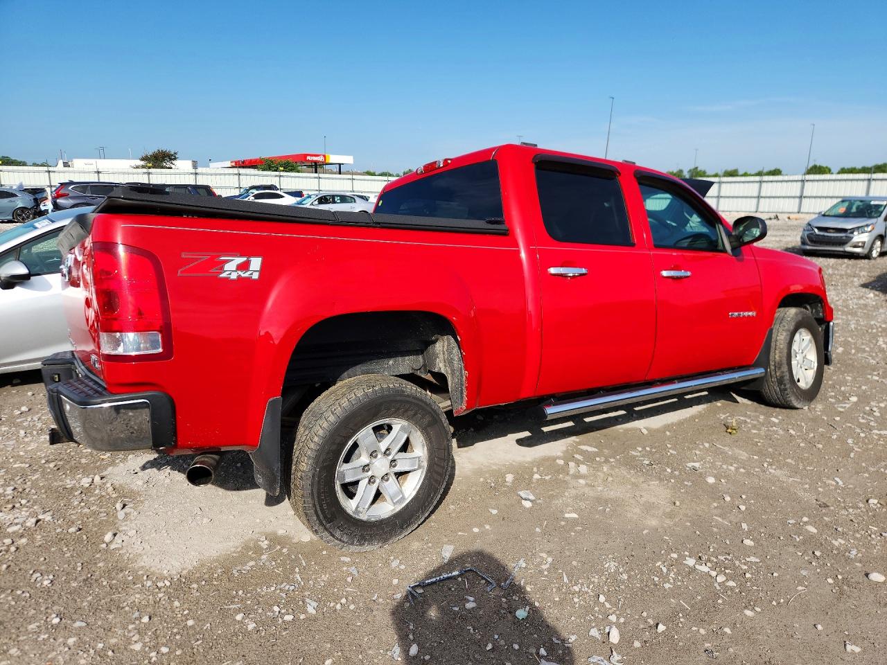 2012 Gmc Sierra K1500 Sle Red vin: 3GTP2VE7XCG125132