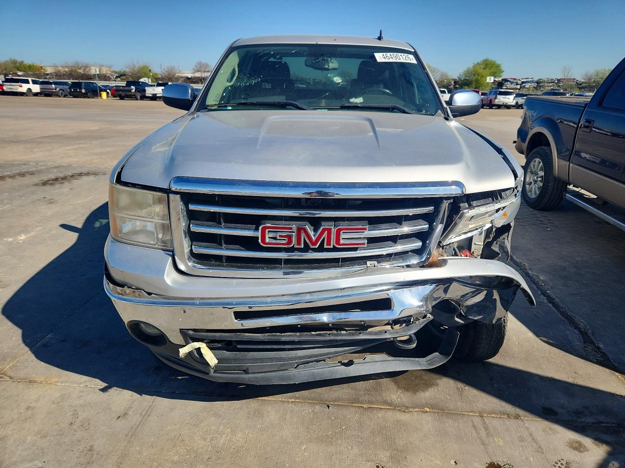 2012 Gmc Sierra K1500 Sle Silver vin: 3GTP2VE7XCG153349