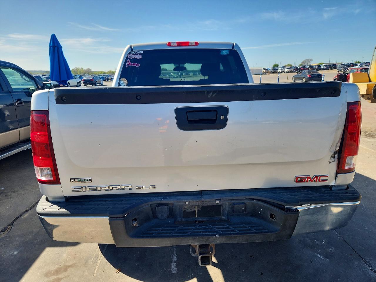 2012 Gmc Sierra K1500 Sle Silver vin: 3GTP2VE7XCG153349