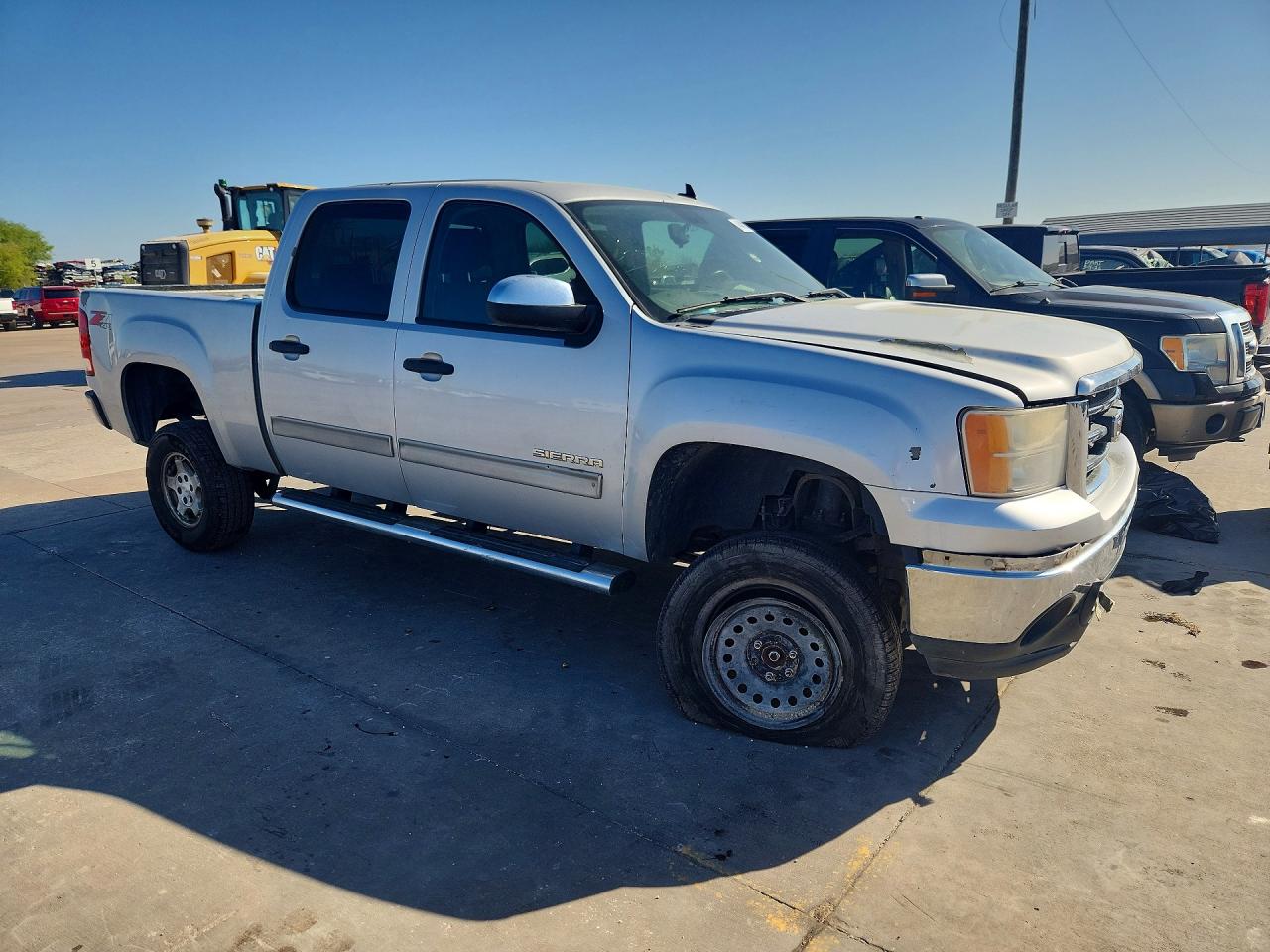 2012 Gmc Sierra K1500 Sle Silver vin: 3GTP2VE7XCG153349