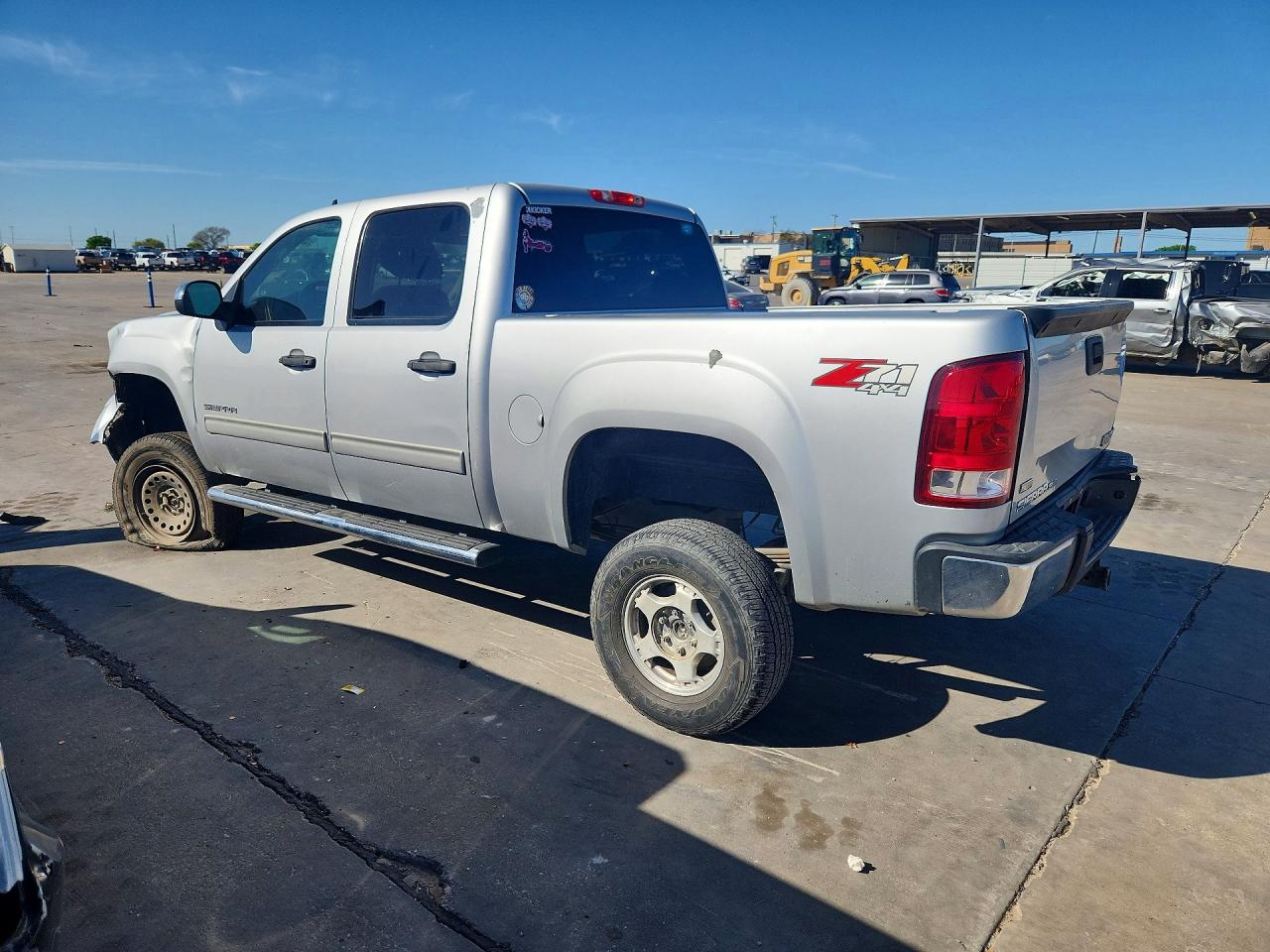 2012 Gmc Sierra K1500 Sle Silver vin: 3GTP2VE7XCG153349