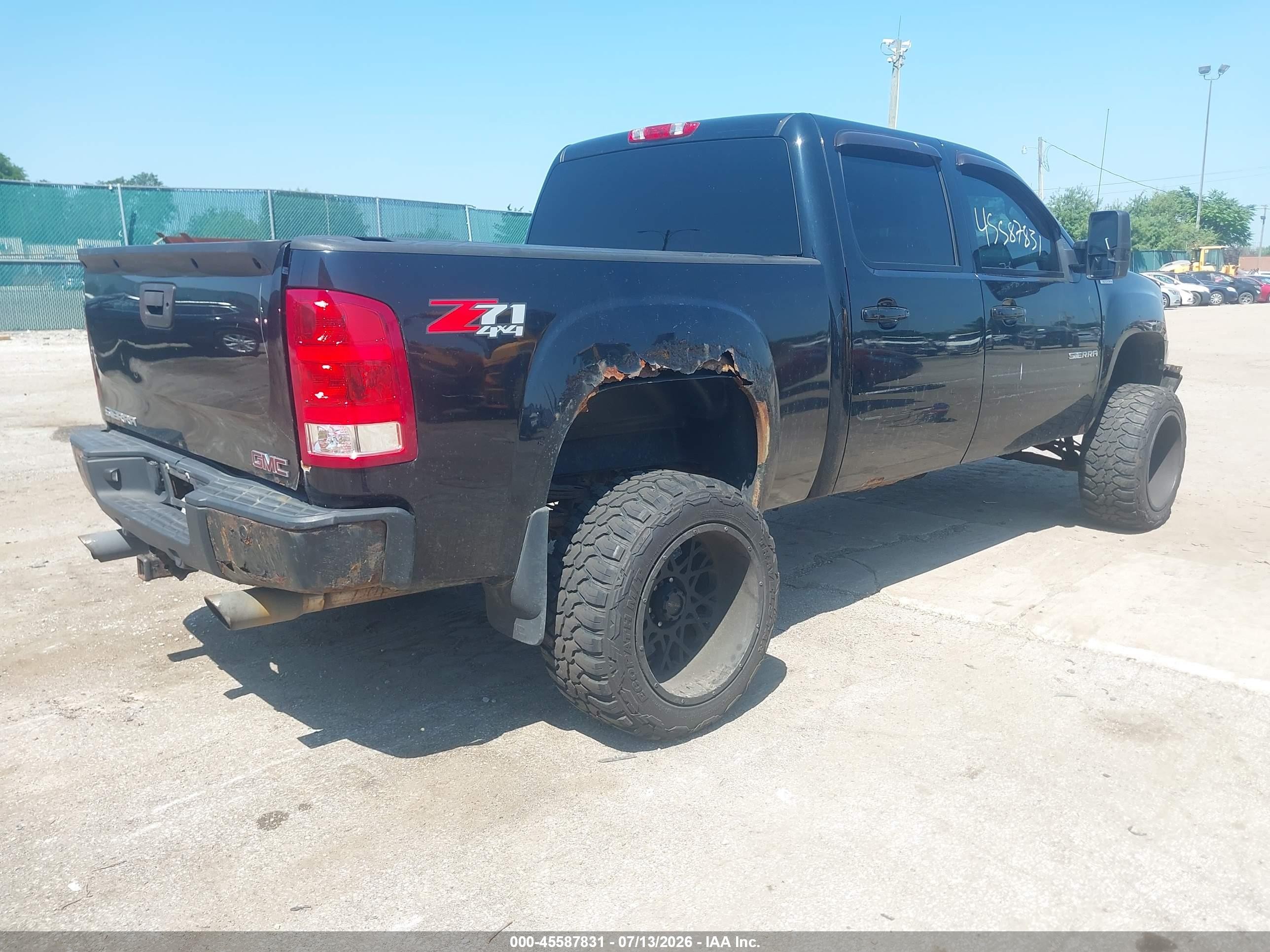 2012 Gmc Sierra 1500 Sle Black vin: 3GTP2VE7XCG310071