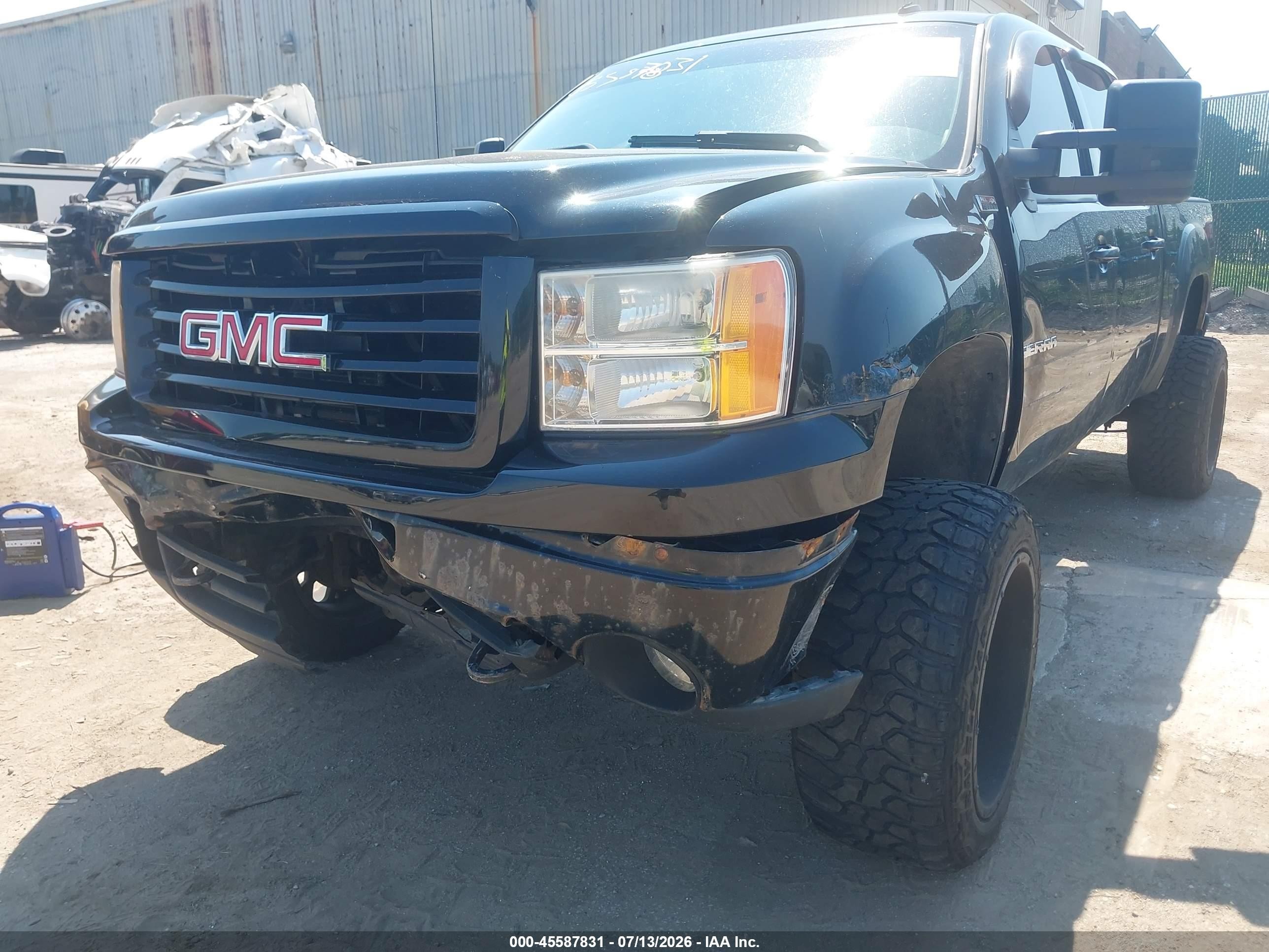 2012 Gmc Sierra 1500 Sle Black vin: 3GTP2VE7XCG310071