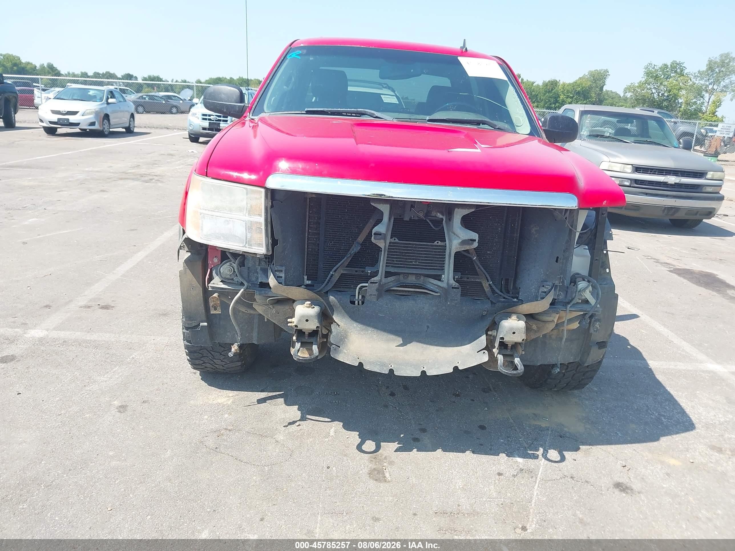 2013 Gmc Sierra 1500 Sle Red vin: 3GTP2VE7XDG200610