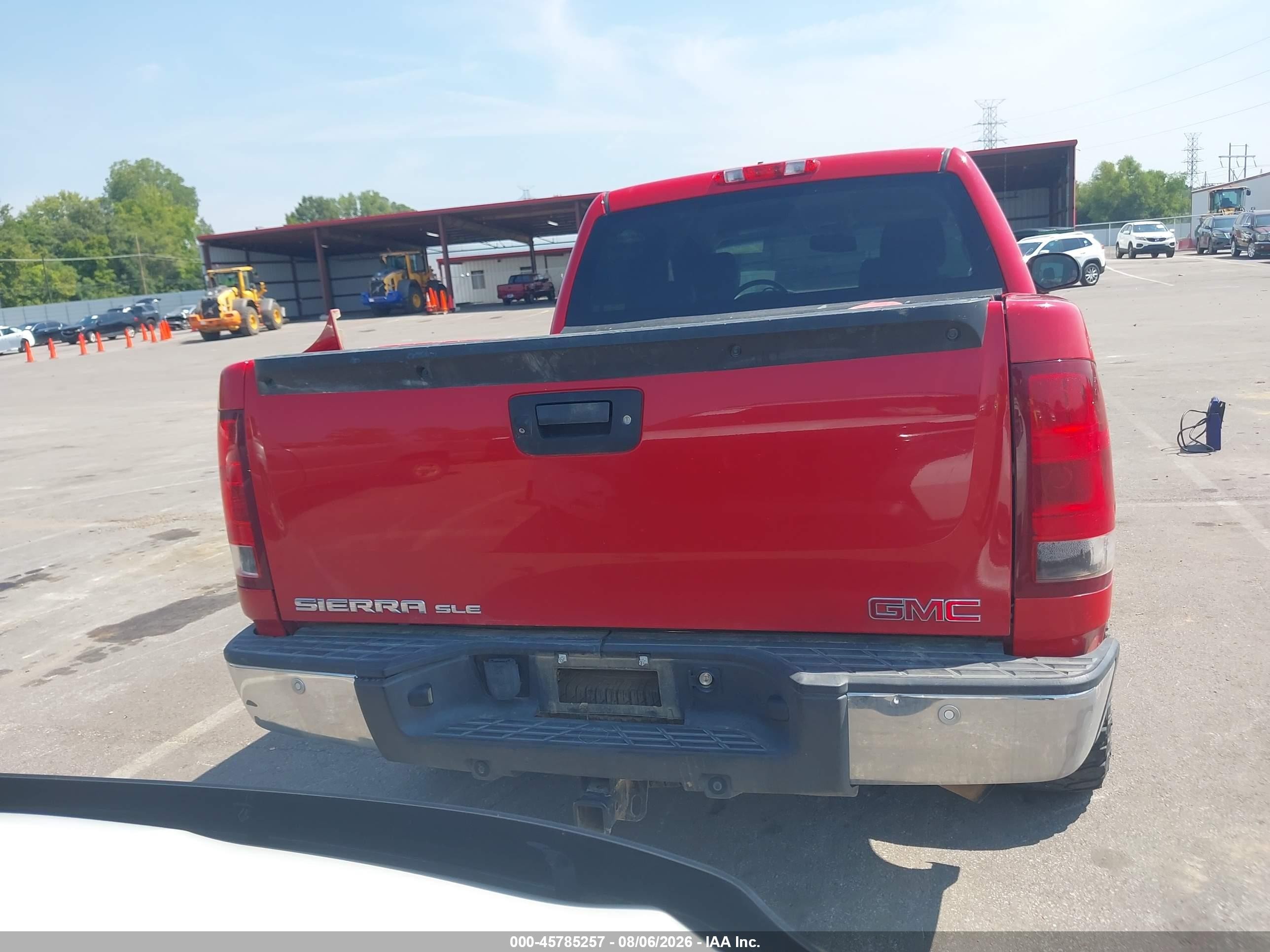 2013 Gmc Sierra 1500 Sle Red vin: 3GTP2VE7XDG200610