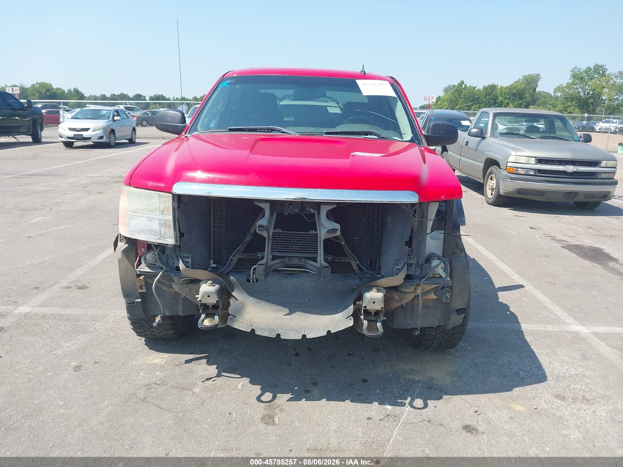 2013 Gmc Sierra 1500 Sle Red vin: 3GTP2VE7XDG200610