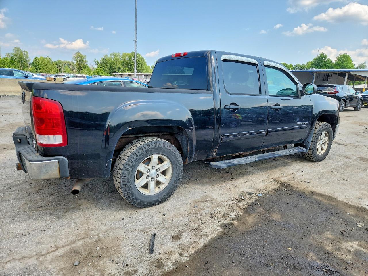 2013 Gmc Sierra K1500 Sle Black vin: 3GTP2VE7XDG380199