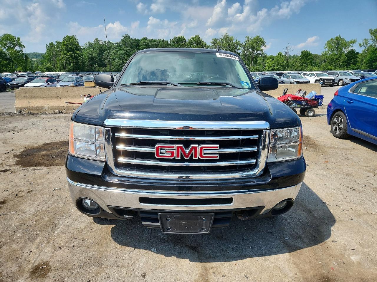 2013 Gmc Sierra K1500 Sle Black vin: 3GTP2VE7XDG380199