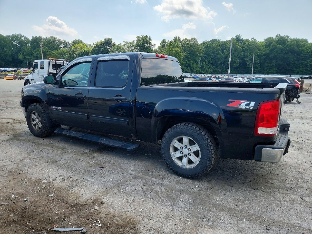 2013 Gmc Sierra K1500 Sle Black vin: 3GTP2VE7XDG380199