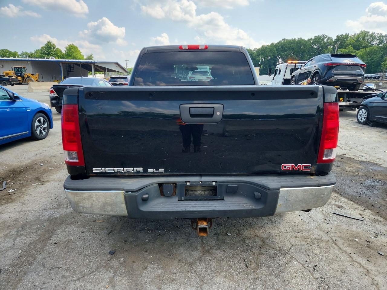 2013 Gmc Sierra K1500 Sle Black vin: 3GTP2VE7XDG380199