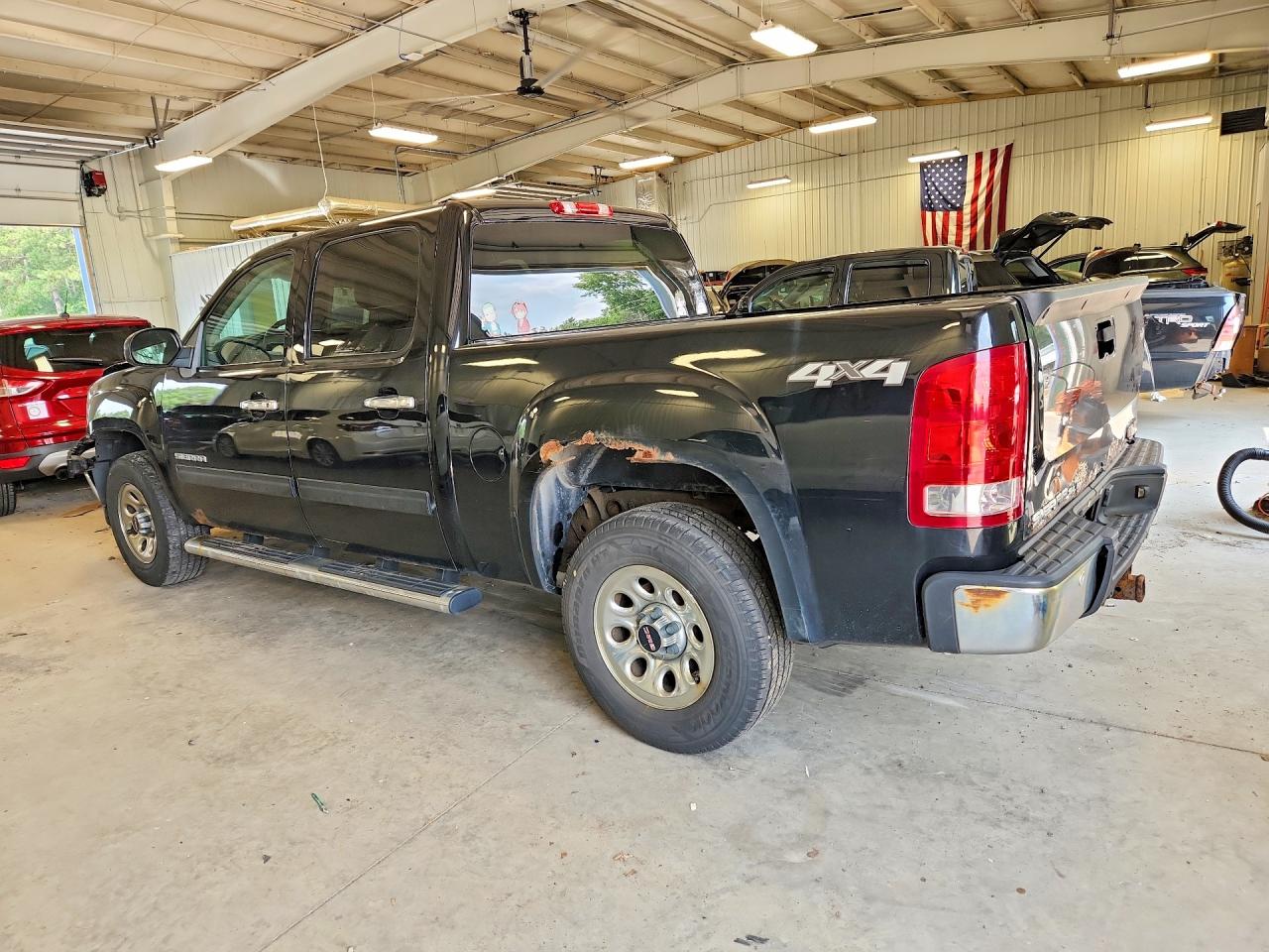 2012 Gmc Sierra K1500 Sle Black vin: 3GTP2VEA4CG192059