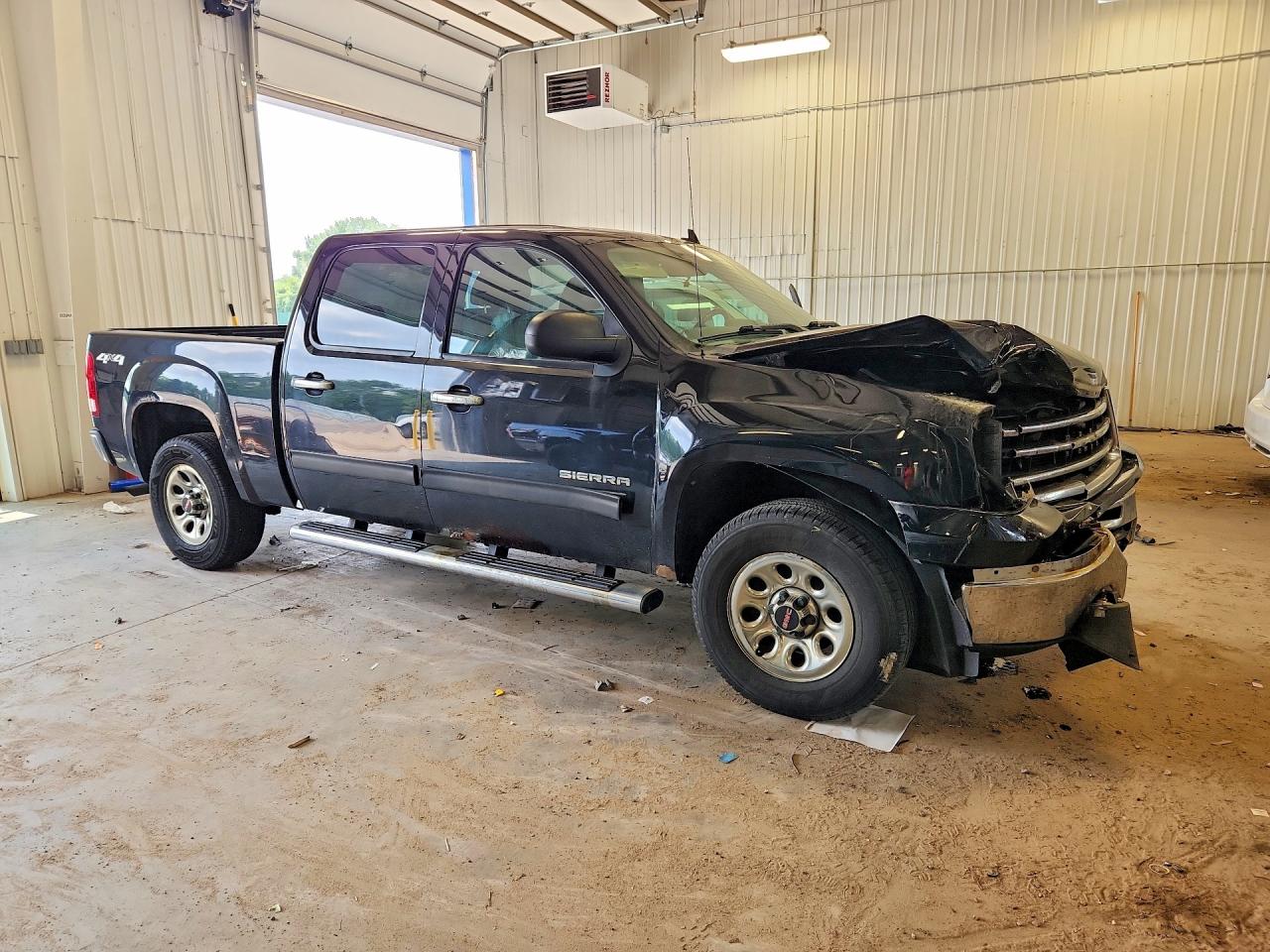 2012 Gmc Sierra K1500 Sle Black vin: 3GTP2VEA4CG192059
