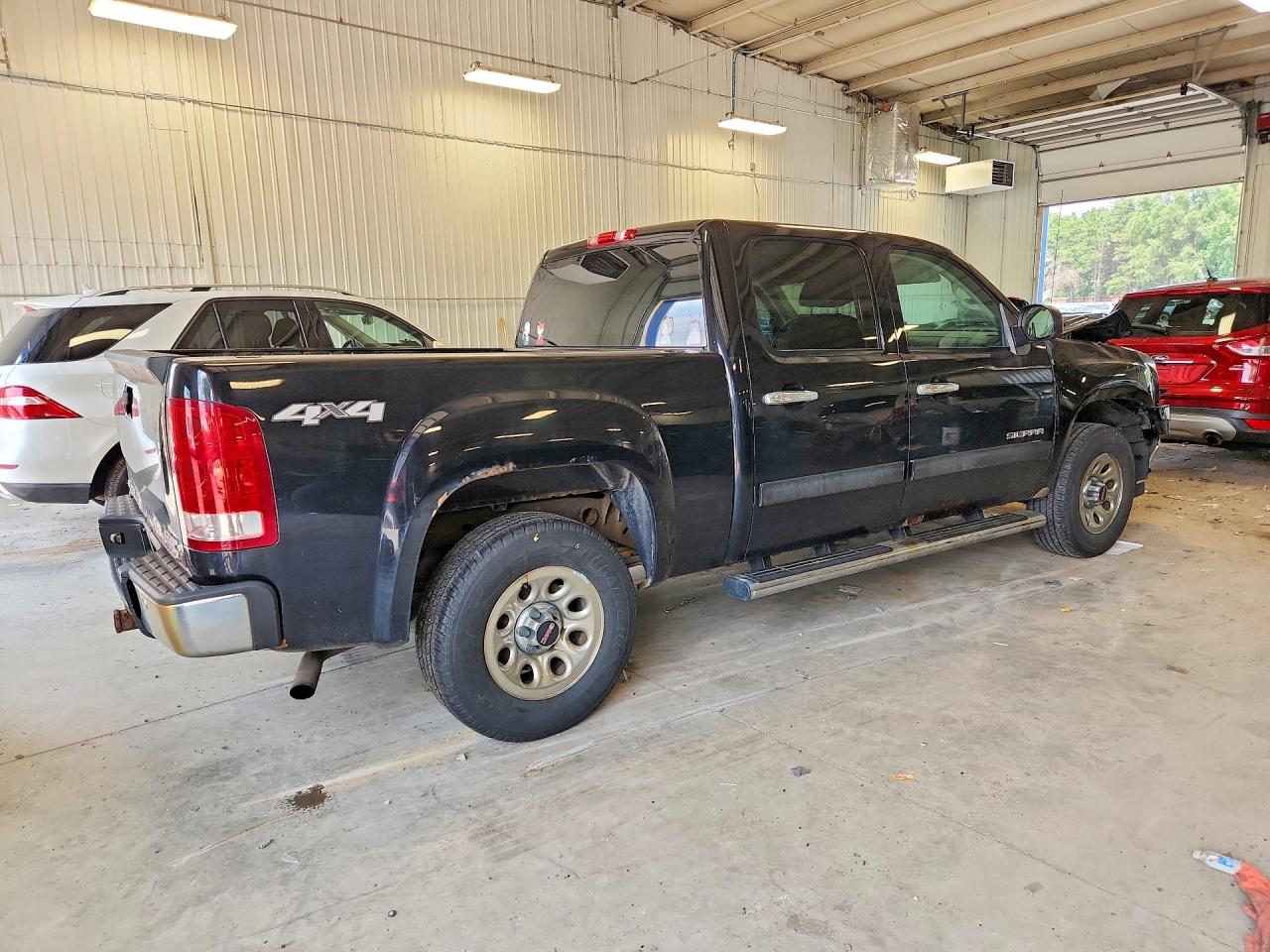2012 Gmc Sierra K1500 Sle Black vin: 3GTP2VEA4CG192059