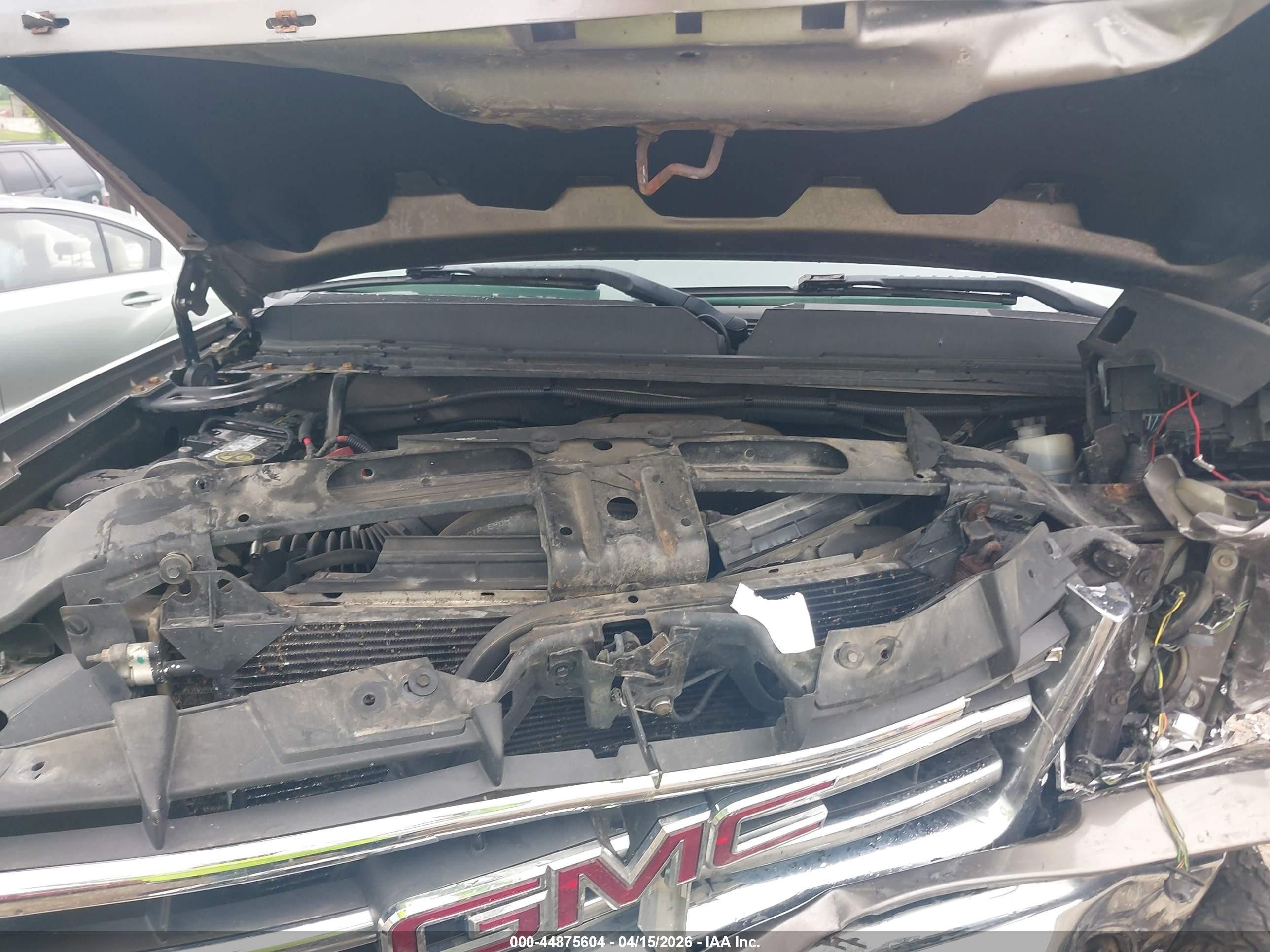 2013 Gmc Sierra 1500 Sle Серебряный vin: 3GTP2VEA7DG350721