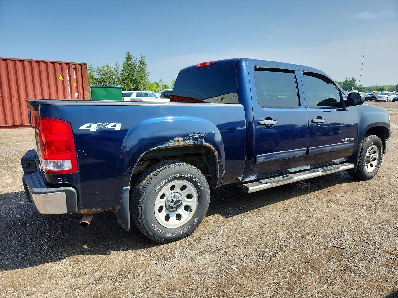 2011 Gmc Sierra K1500 Sle Синий vin: 3GTP2VEA9BG118604