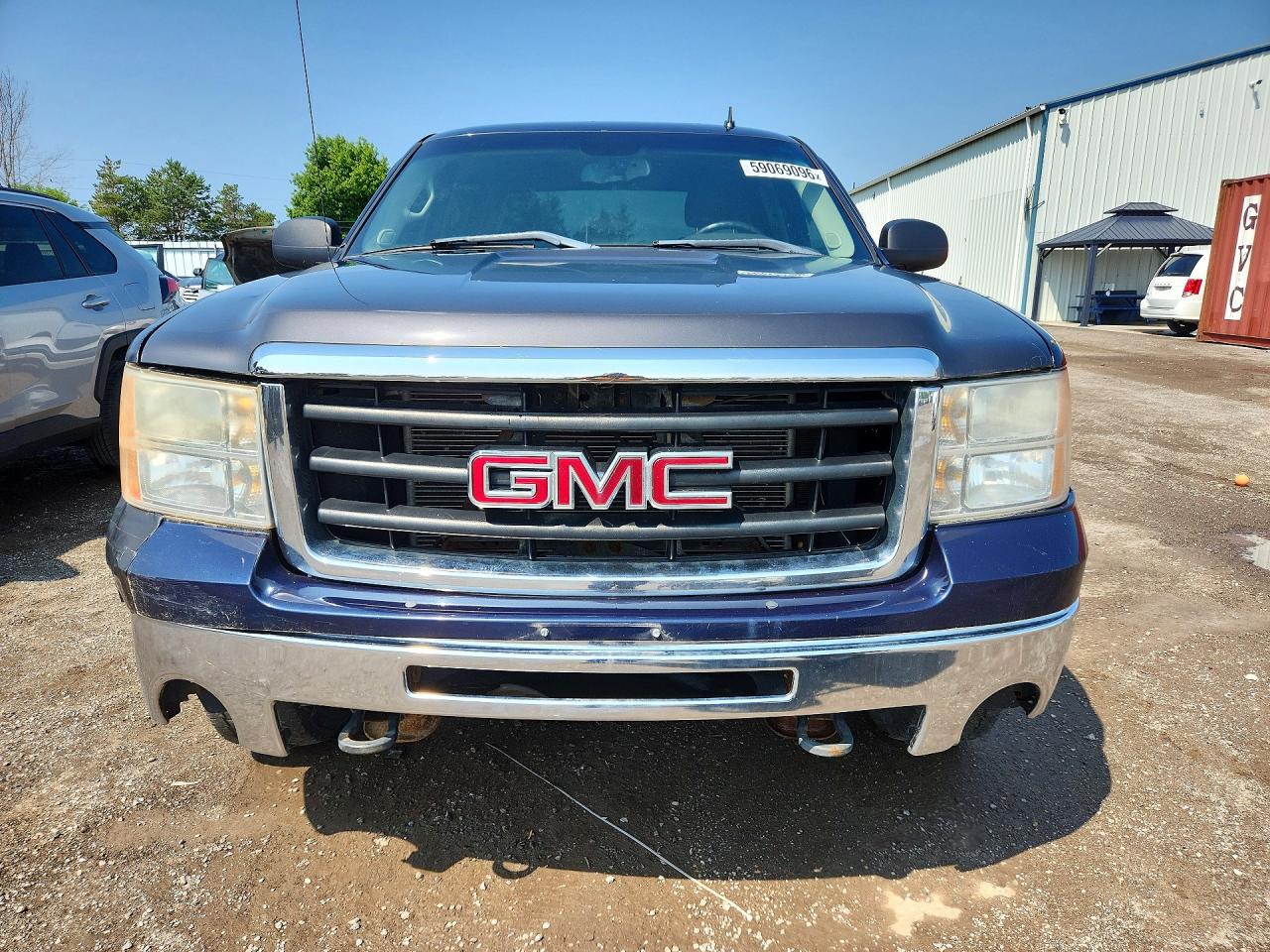 2011 Gmc Sierra K1500 Sle Синий vin: 3GTP2VEA9BG118604