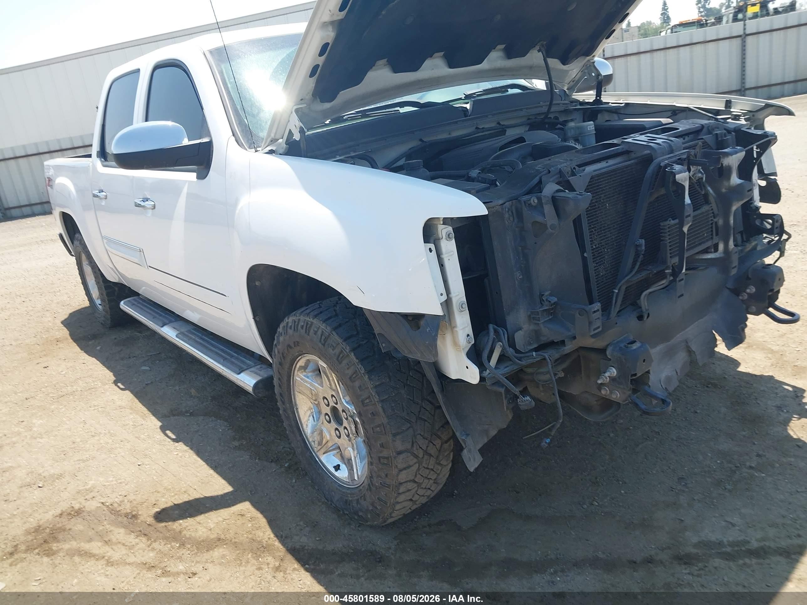 2011 Gmc Sierra 1500 Slt White vin: 3GTP2WE22BG280167