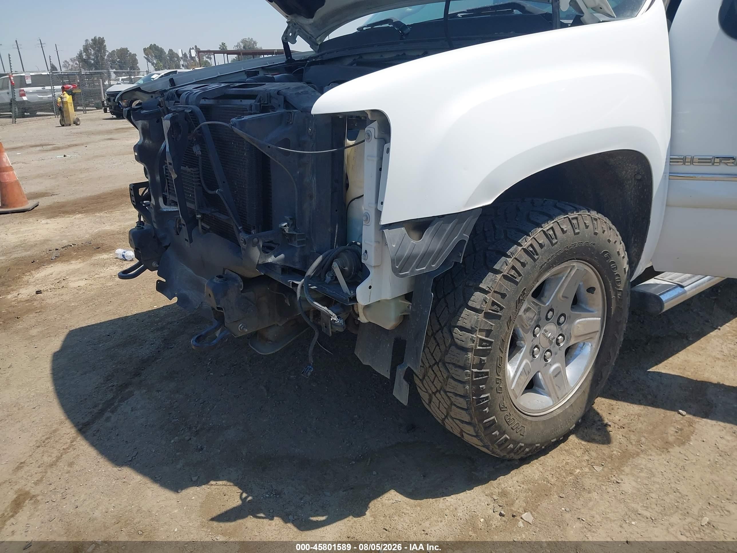 2011 Gmc Sierra 1500 Slt White vin: 3GTP2WE22BG280167