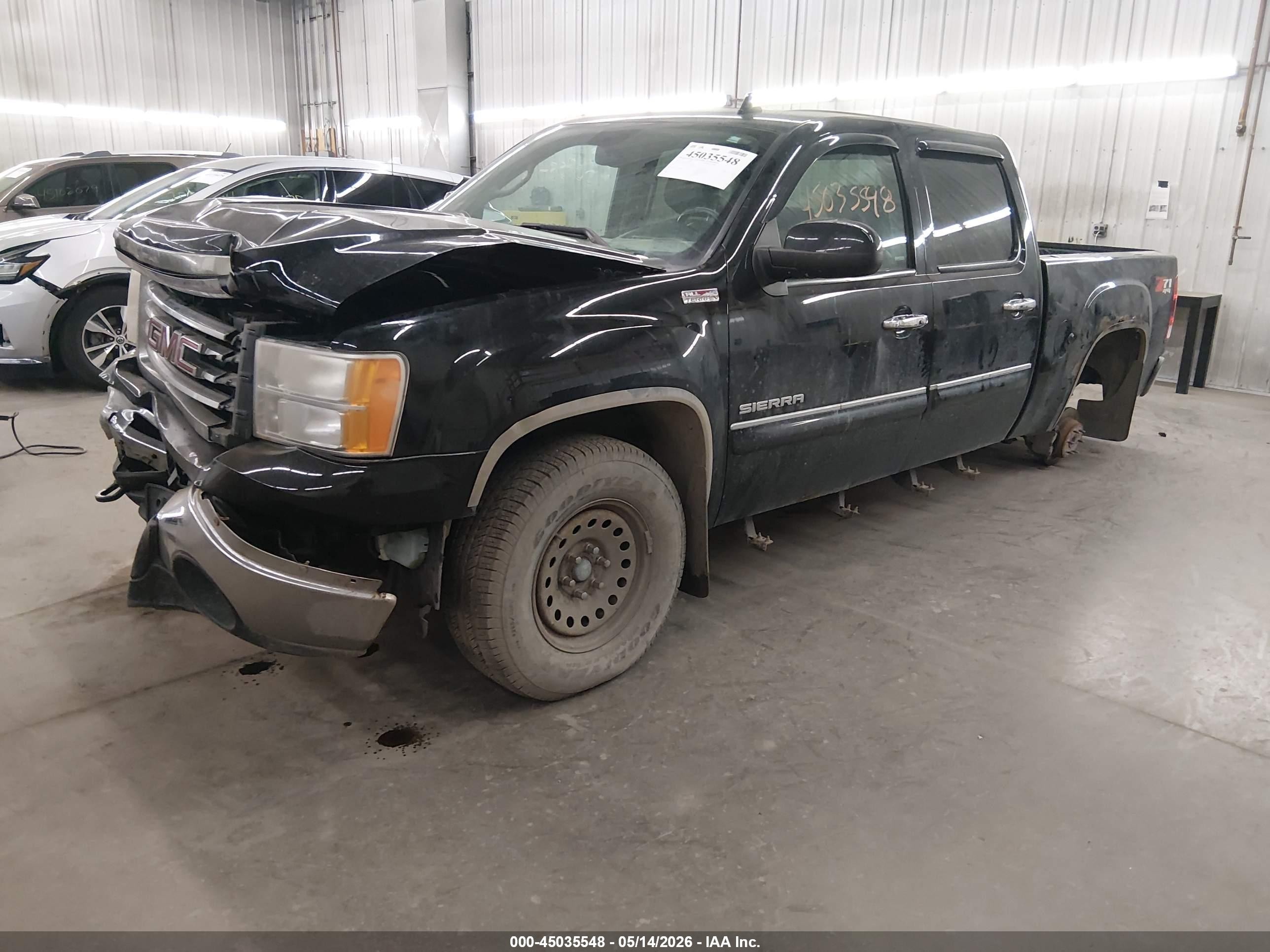 2013 Gmc Sierra 1500 Slt Черный vin: 3GTP2WE23DG112699