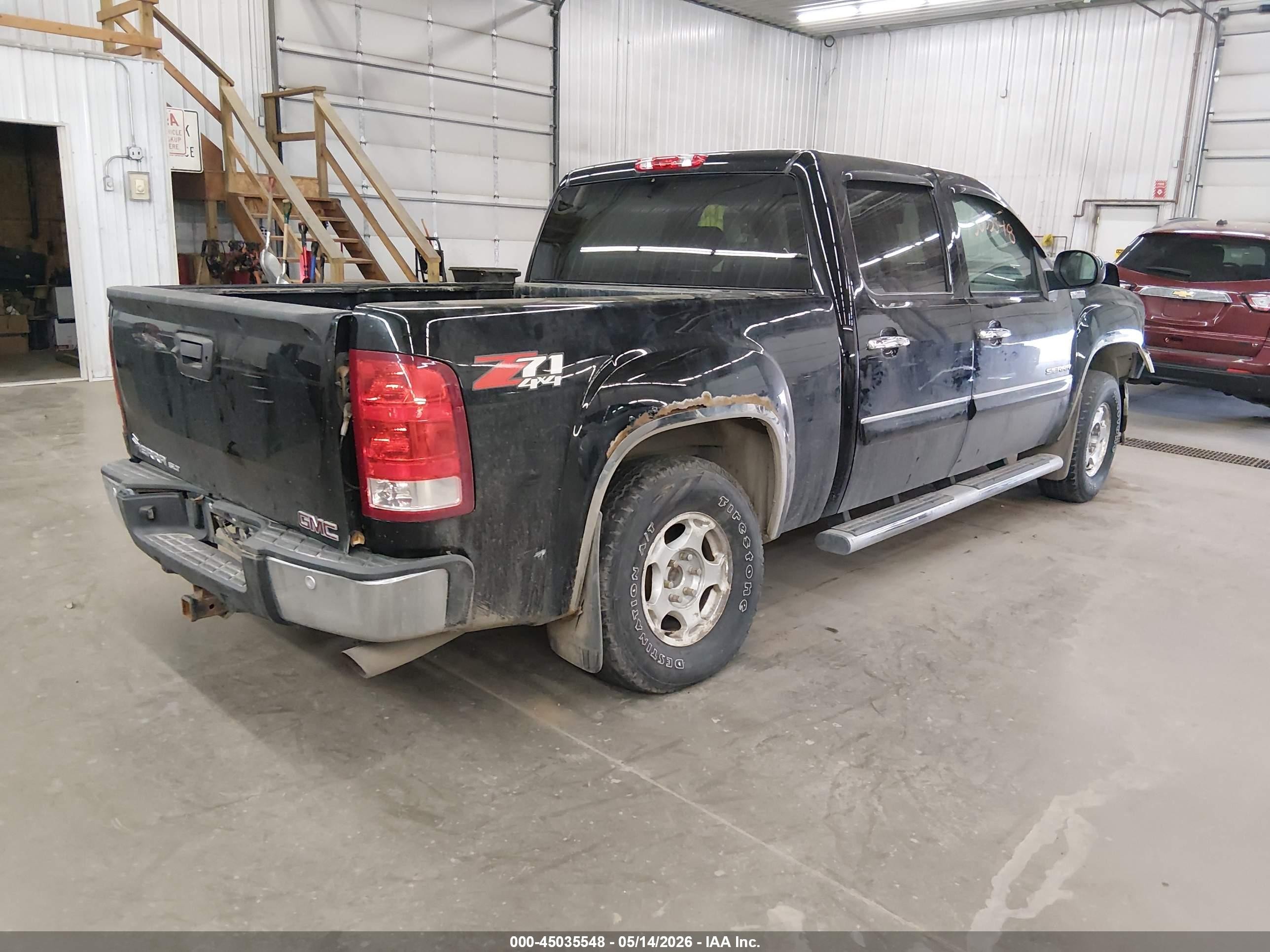 2013 Gmc Sierra 1500 Slt Черный vin: 3GTP2WE23DG112699