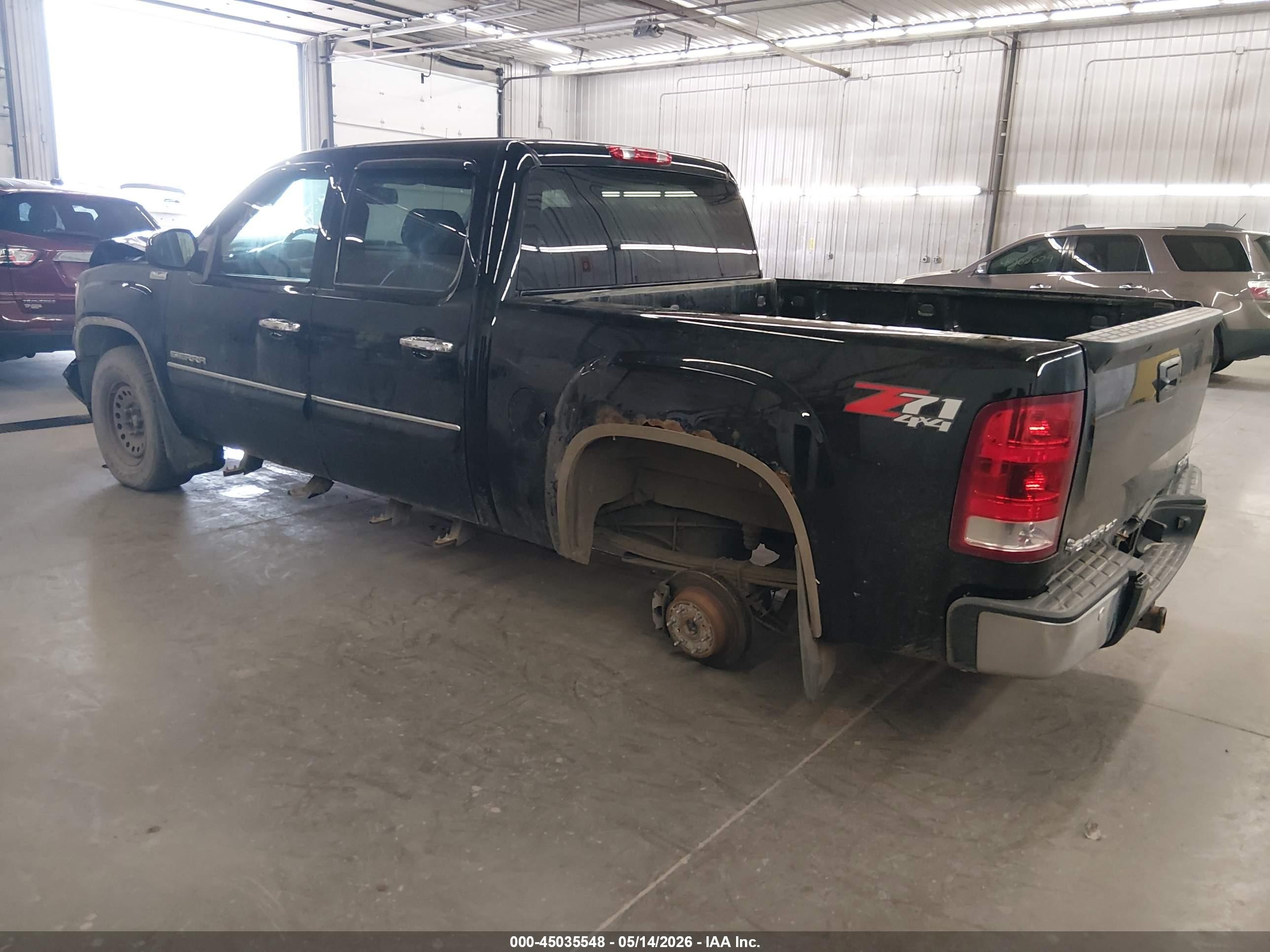 2013 Gmc Sierra 1500 Slt Черный vin: 3GTP2WE23DG112699