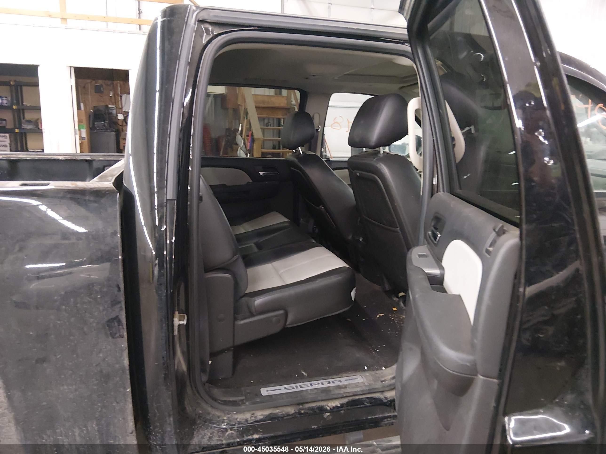 2013 Gmc Sierra 1500 Slt Черный vin: 3GTP2WE23DG112699