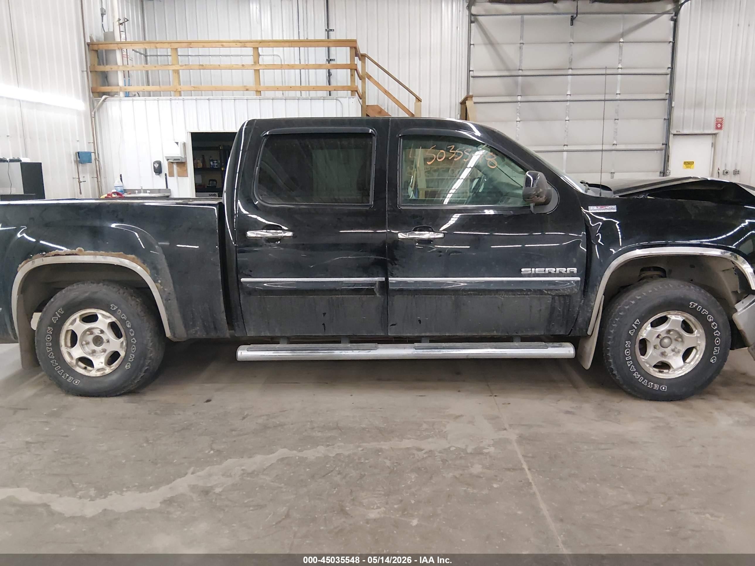 2013 Gmc Sierra 1500 Slt Черный vin: 3GTP2WE23DG112699