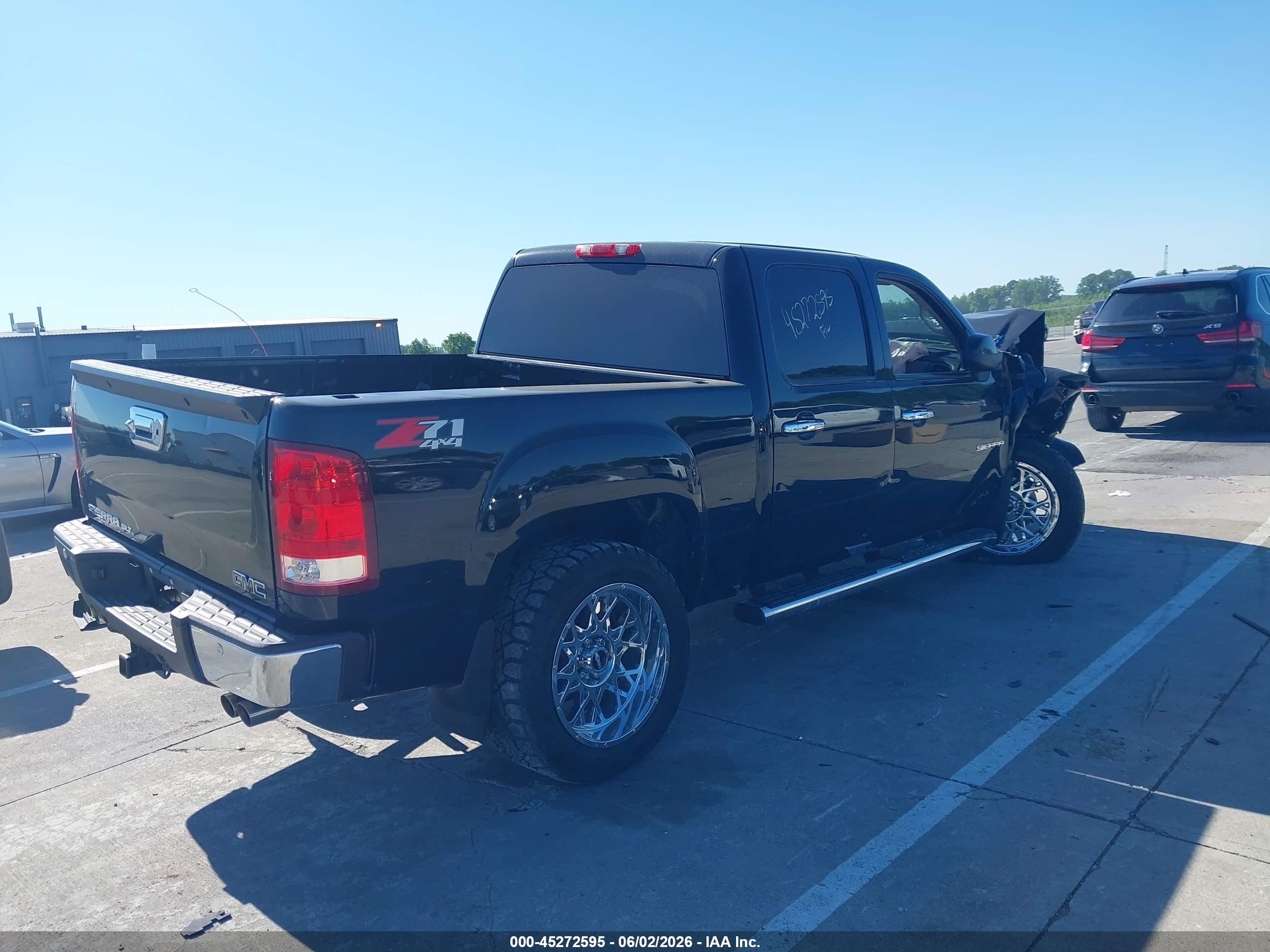 2012 Gmc Sierra 1500 Slt Black vin: 3GTP2WE24CG295691