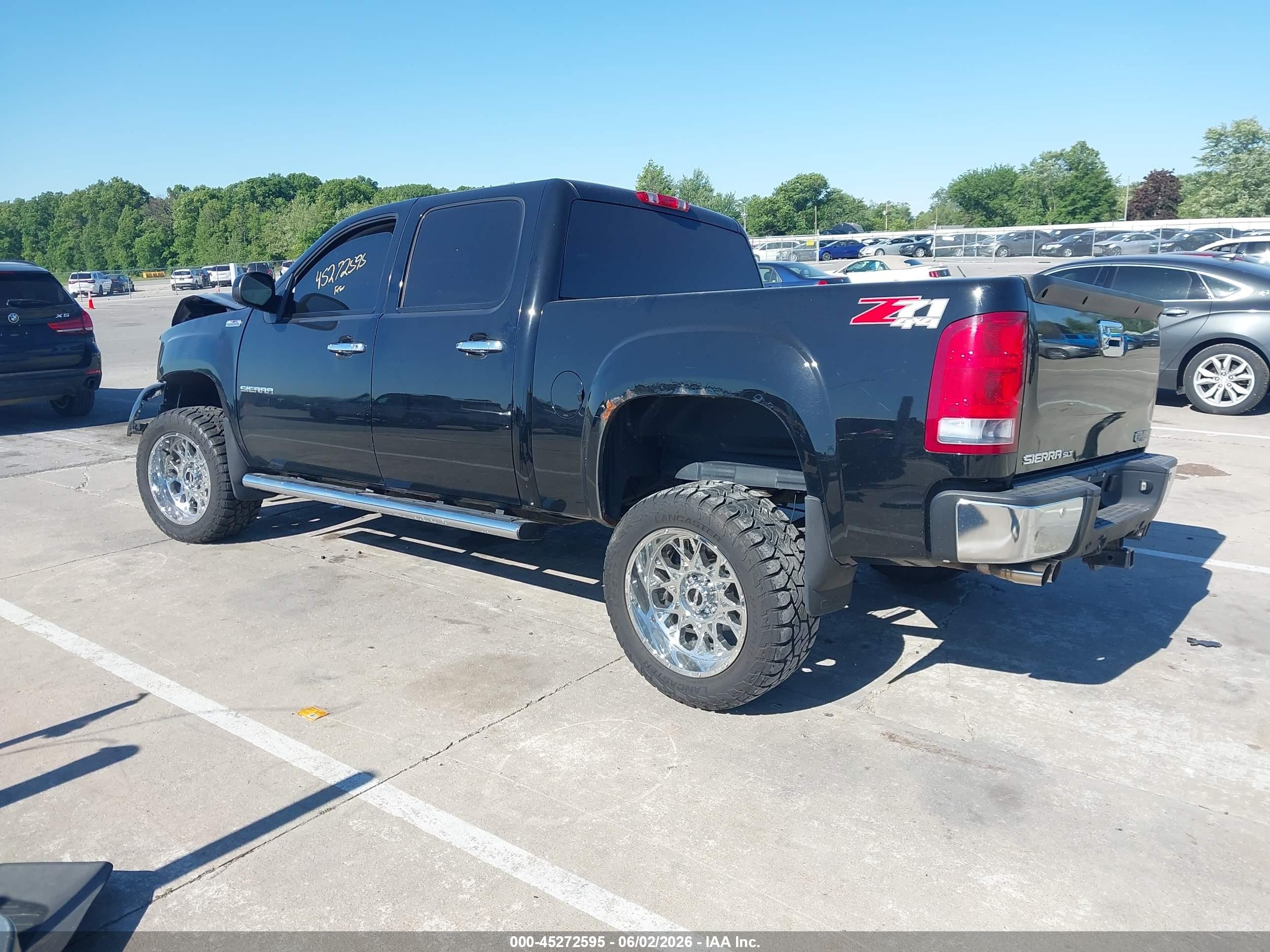 2012 Gmc Sierra 1500 Slt Black vin: 3GTP2WE24CG295691