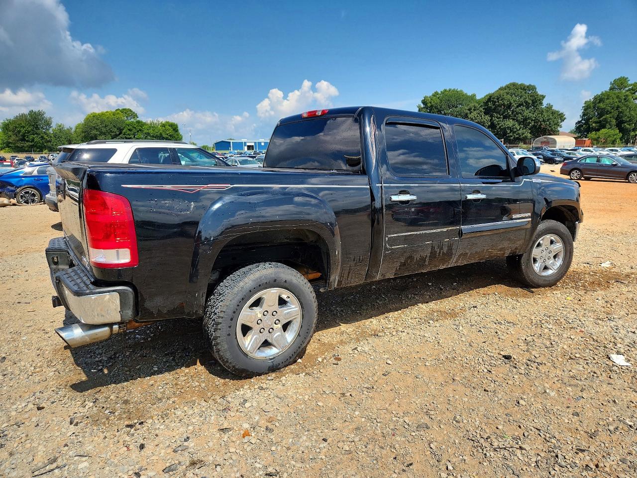 2012 Gmc Sierra K1500 Slt Black vin: 3GTP2WE24CG296209