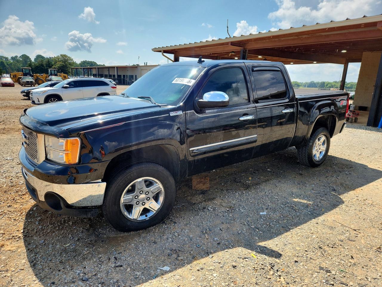 2012 Gmc Sierra K1500 Slt Black vin: 3GTP2WE24CG296209