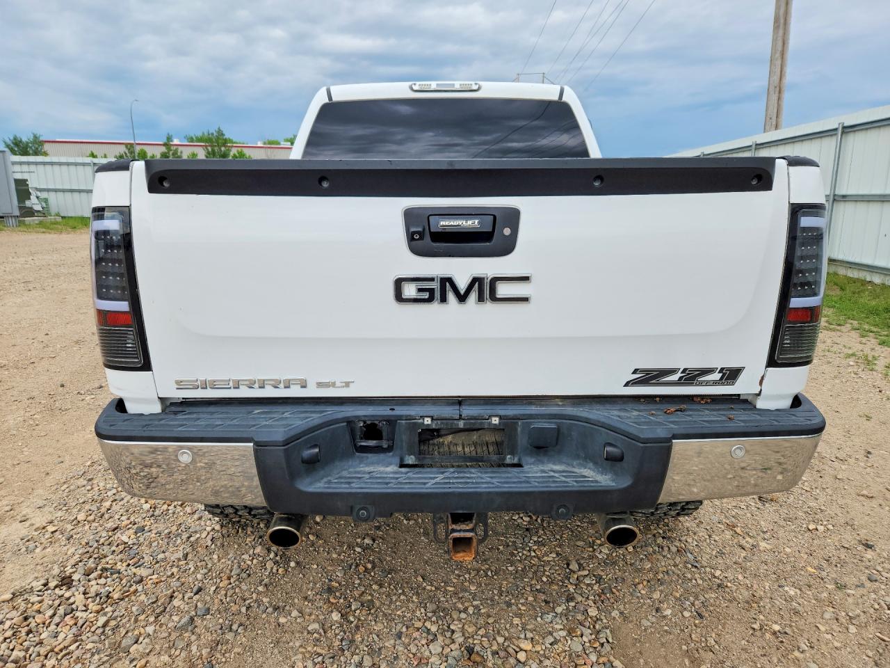 2013 Gmc Sierra K1500 Slt White vin: 3GTP2WE25DG269375