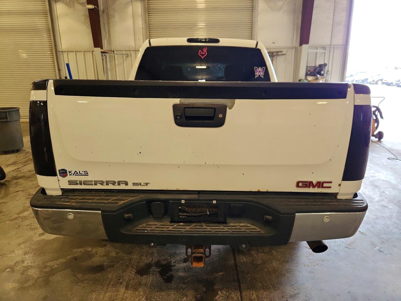 2013 Gmc Sierra K1500 Slt White vin: 3GTP2WE25DG365958