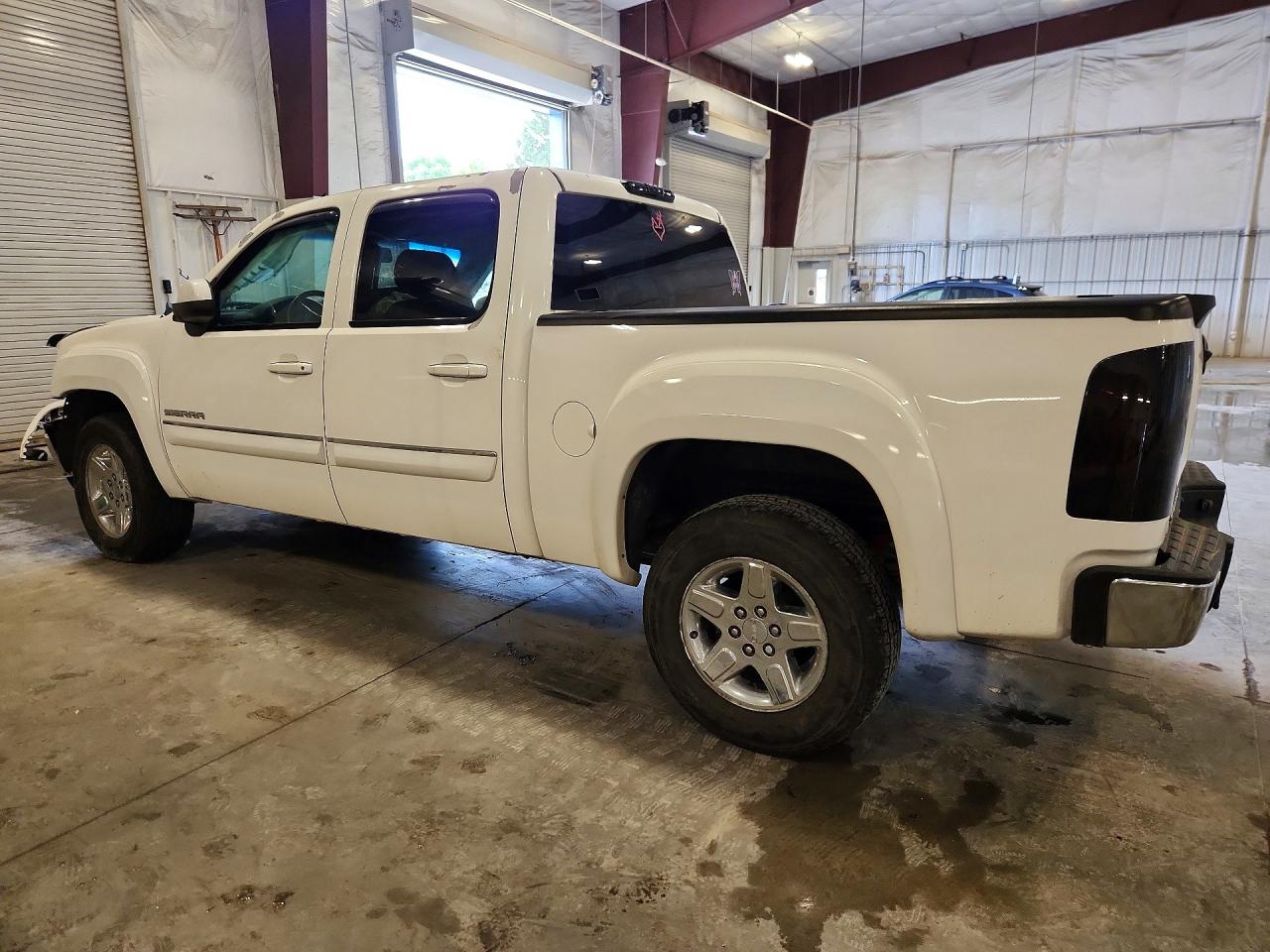 2013 Gmc Sierra K1500 Slt White vin: 3GTP2WE25DG365958