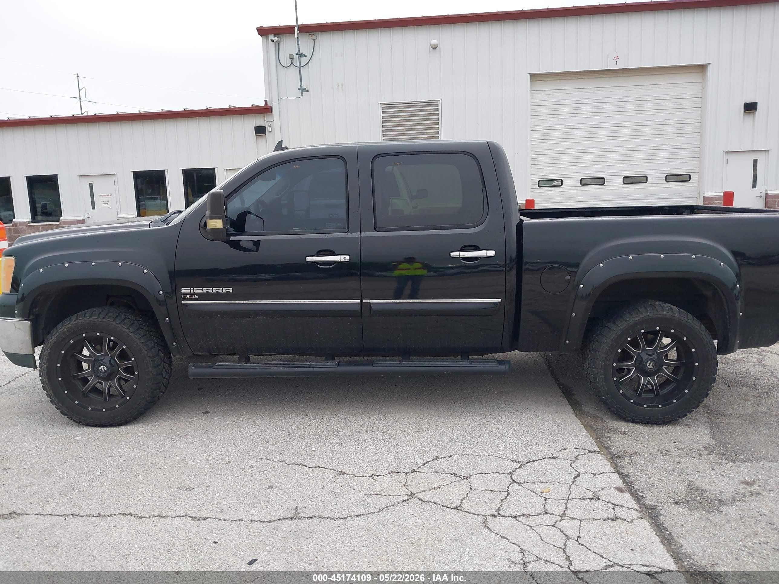2011 Gmc Sierra 1500 Slt Black vin: 3GTP2WE28BG128975