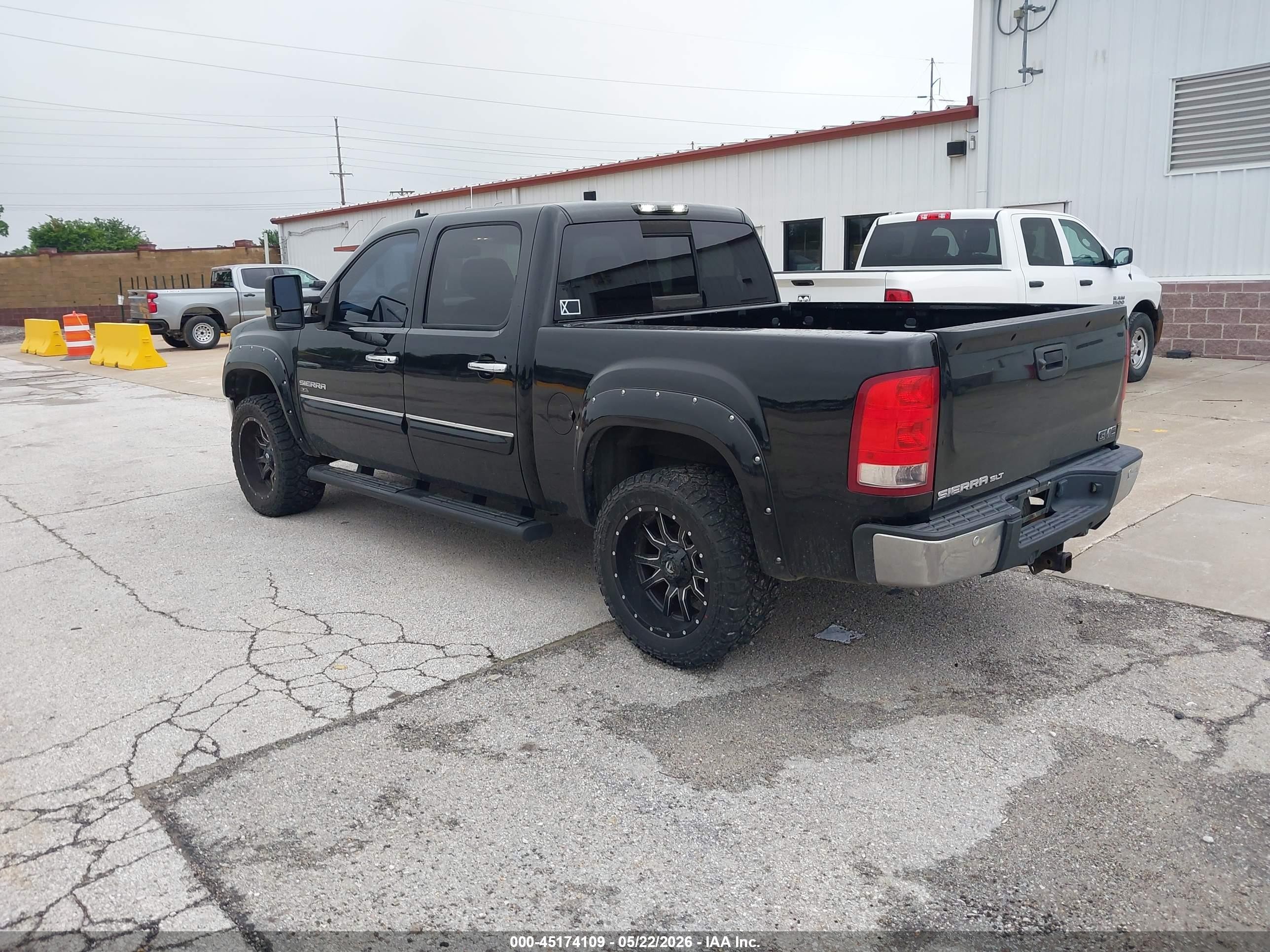 2011 Gmc Sierra 1500 Slt Black vin: 3GTP2WE28BG128975